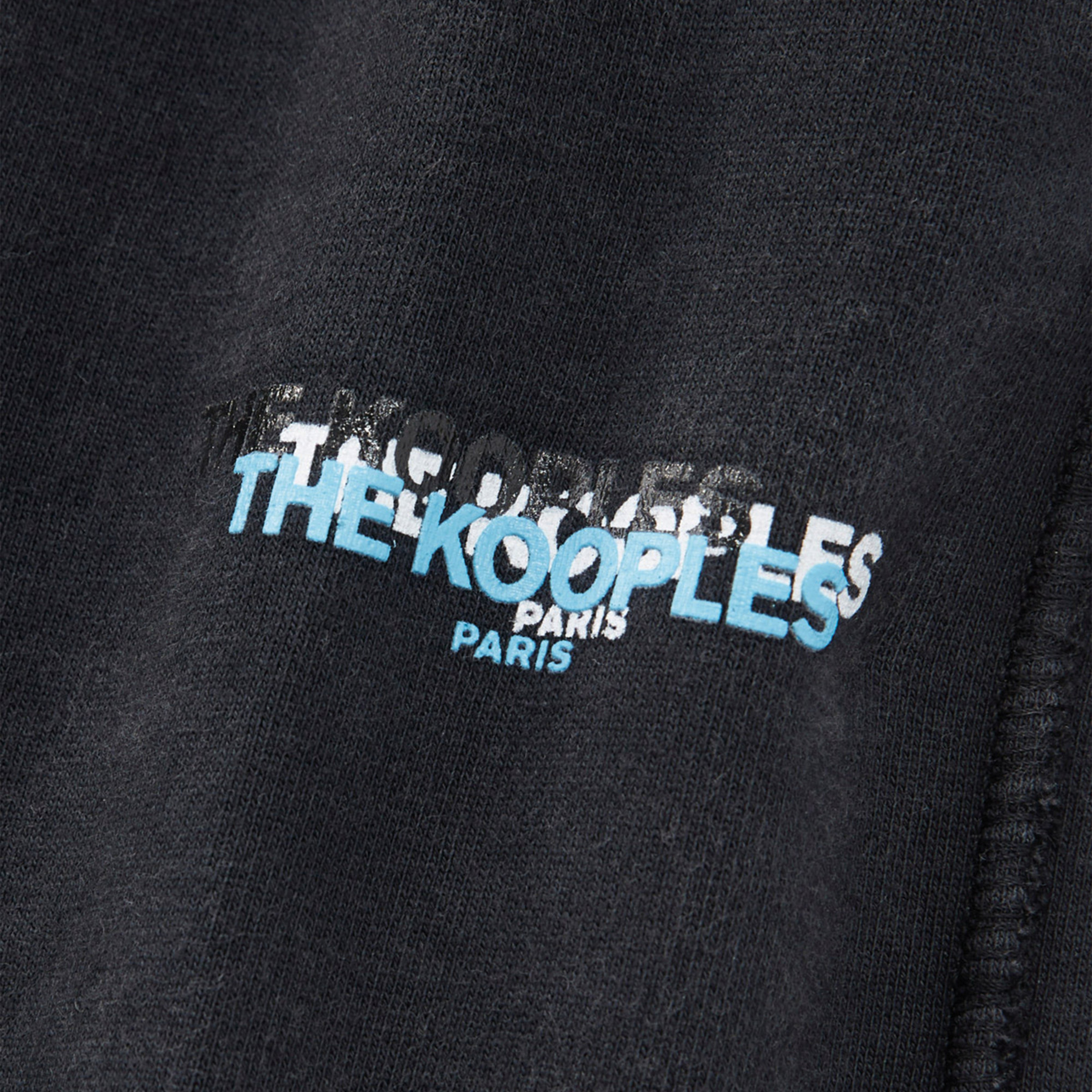 The Kooples Logolu Kadın Siyah Eşofman Altı