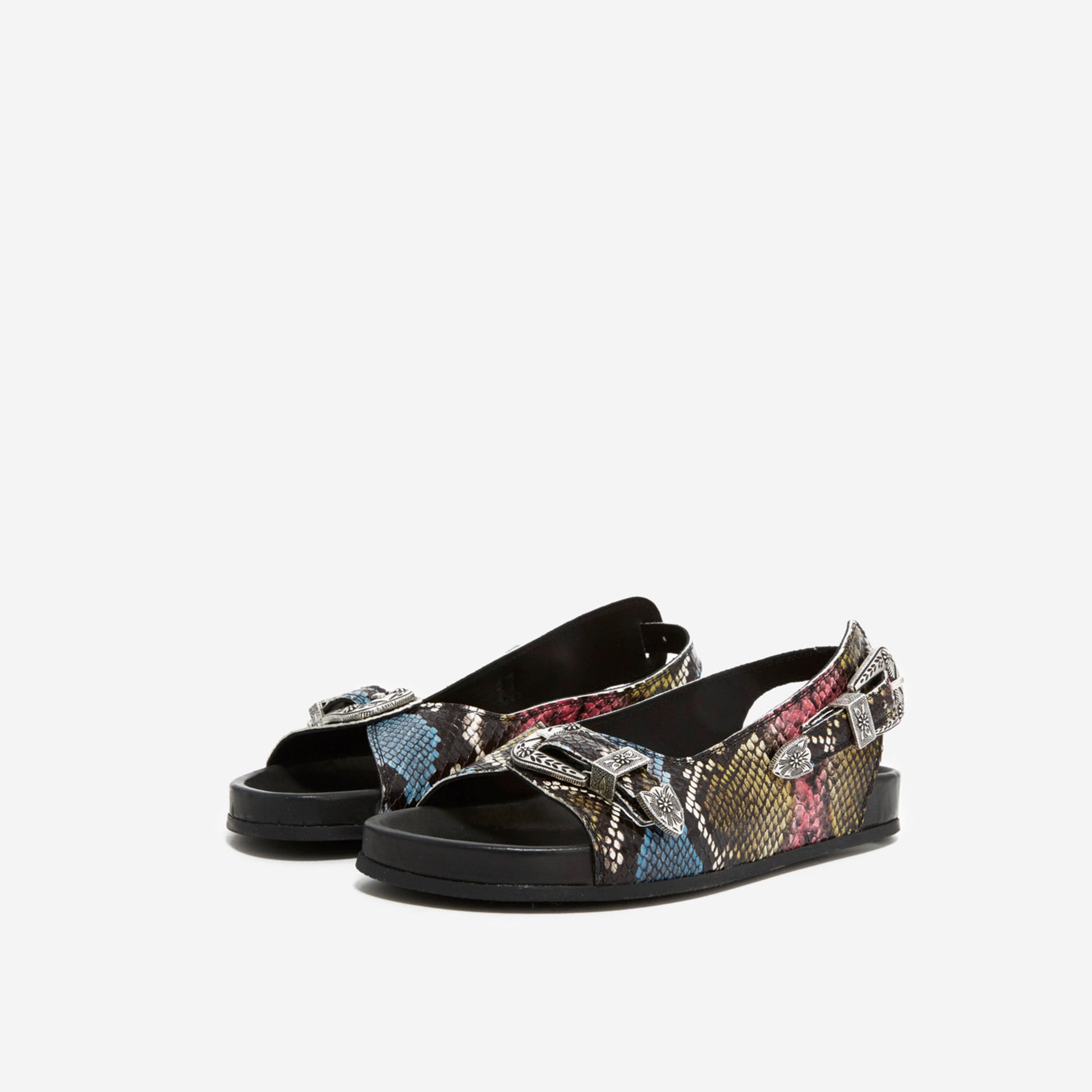 KADIN SİYAH SANDALET