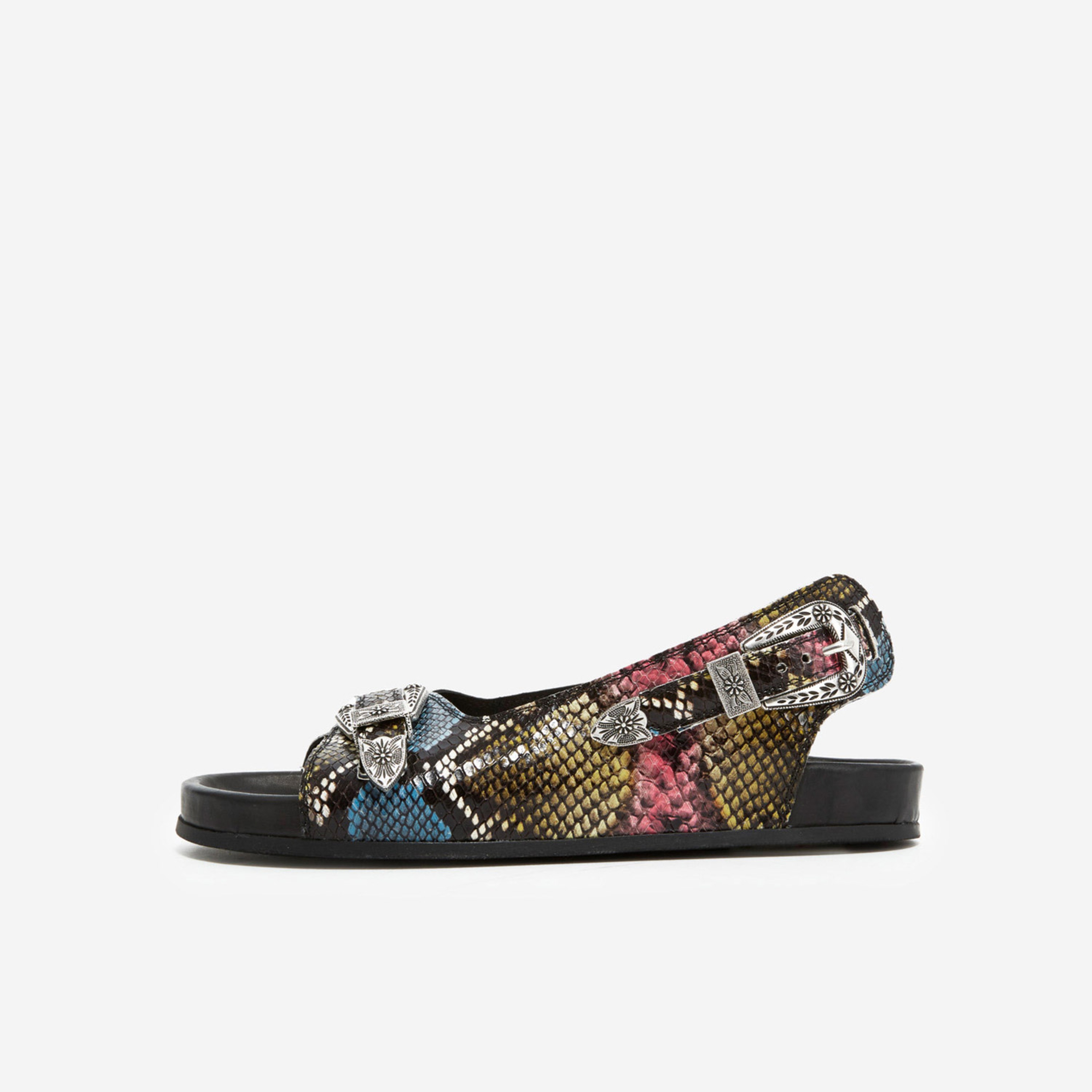 KADIN SİYAH SANDALET