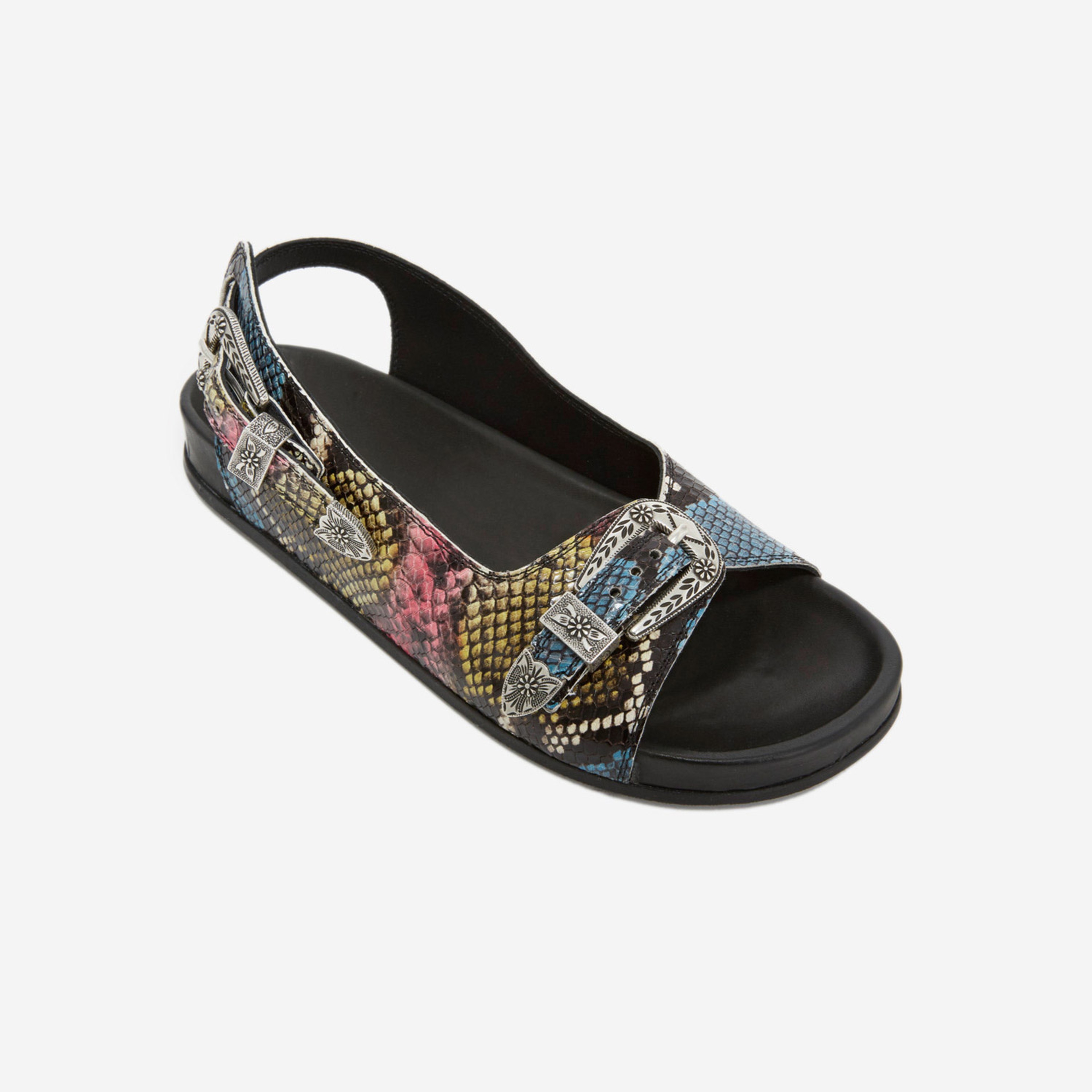 KADIN SİYAH SANDALET