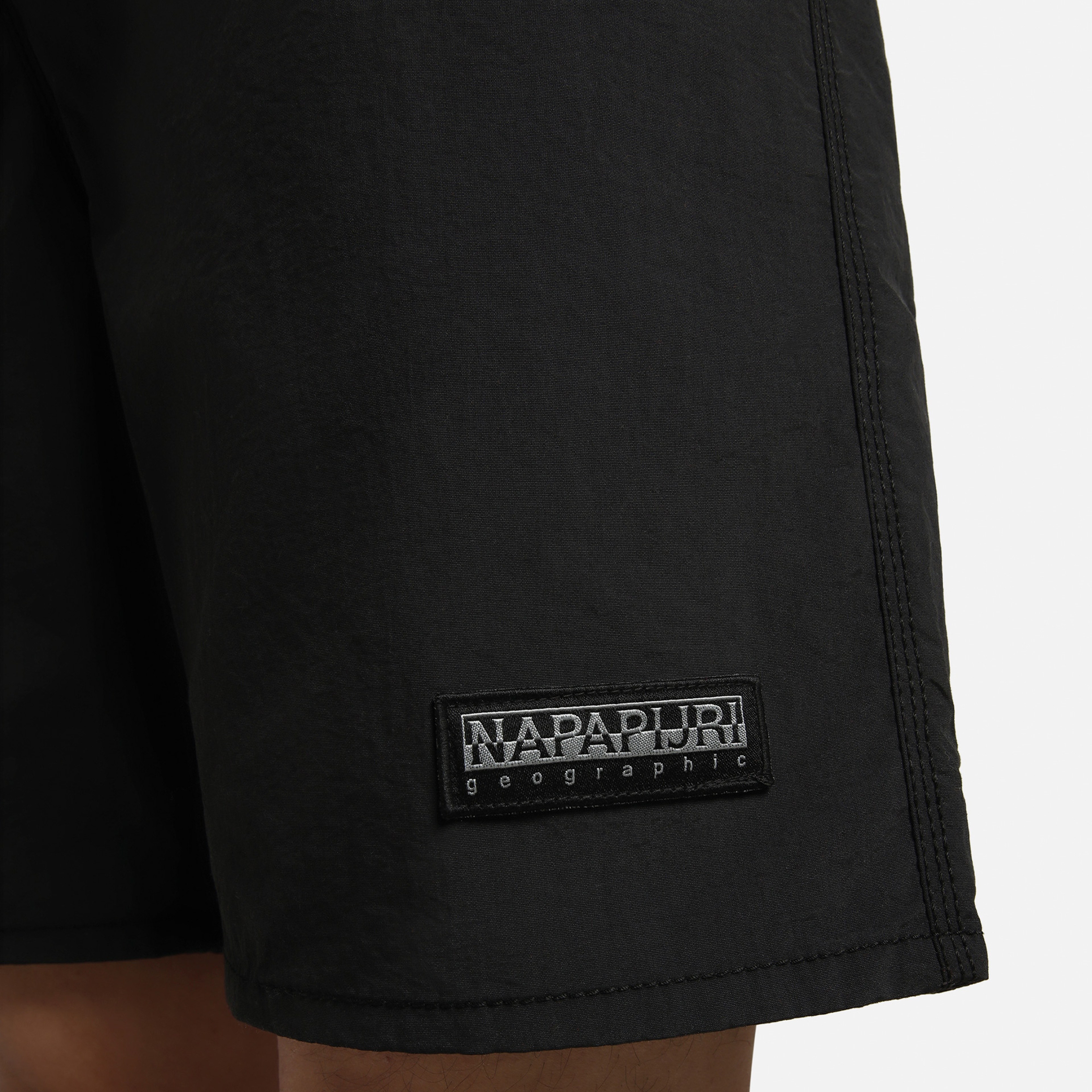 Napapijri V-Morgex Erkek Siyah Deniz Şortu