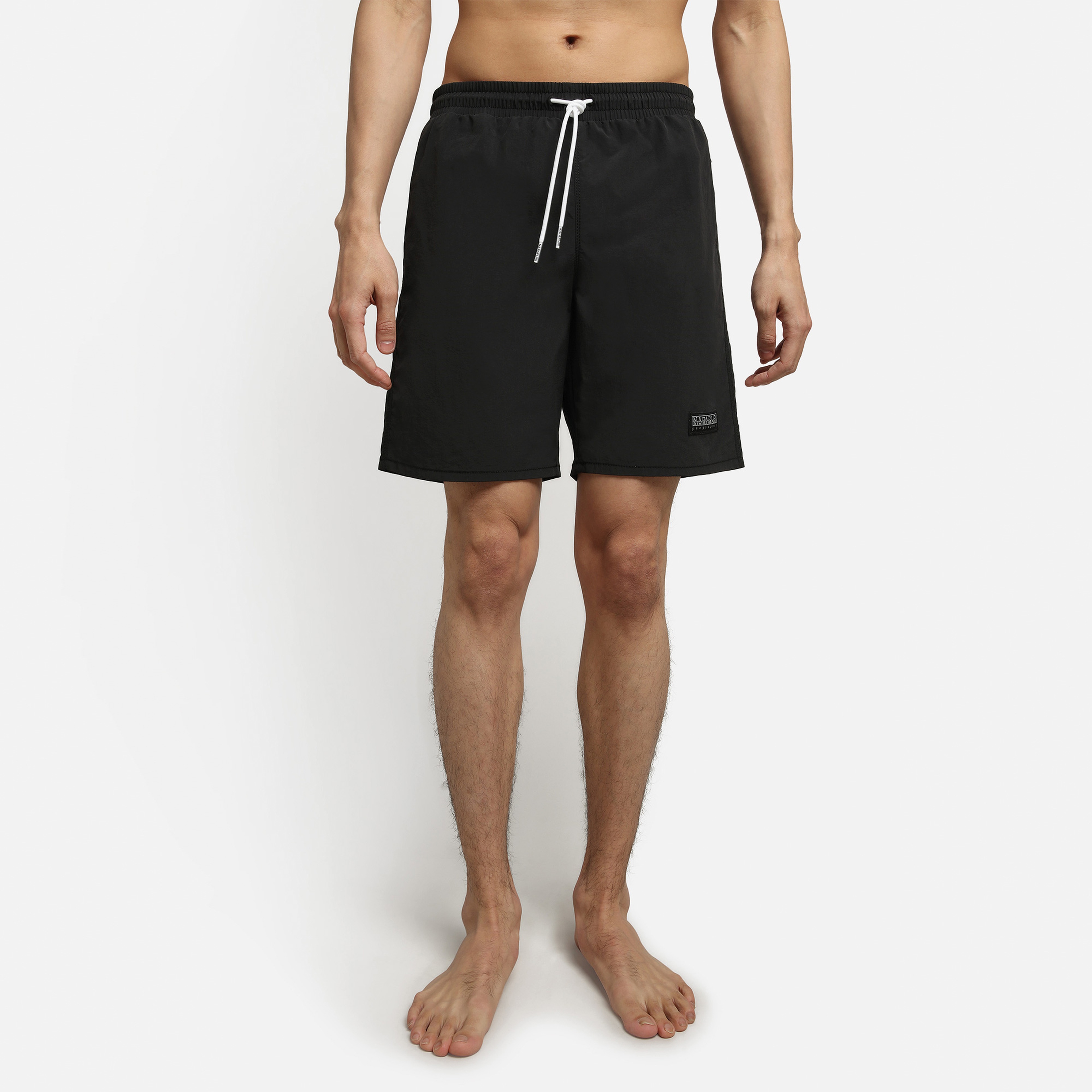 Napapijri V-Morgex Erkek Siyah Deniz Şortu