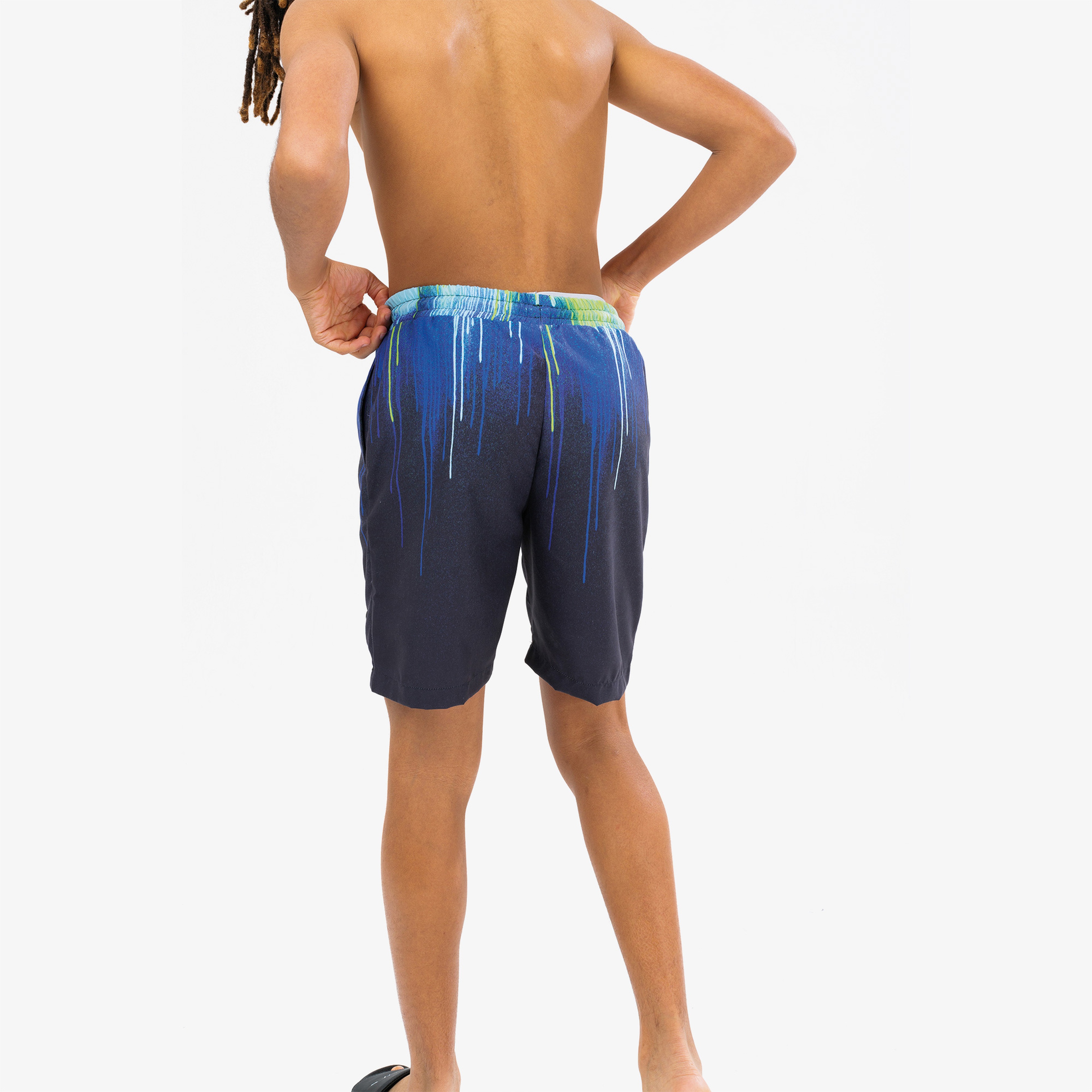 HYPE Pacific Drips Crest Çocuk Siyah Mayo Şort