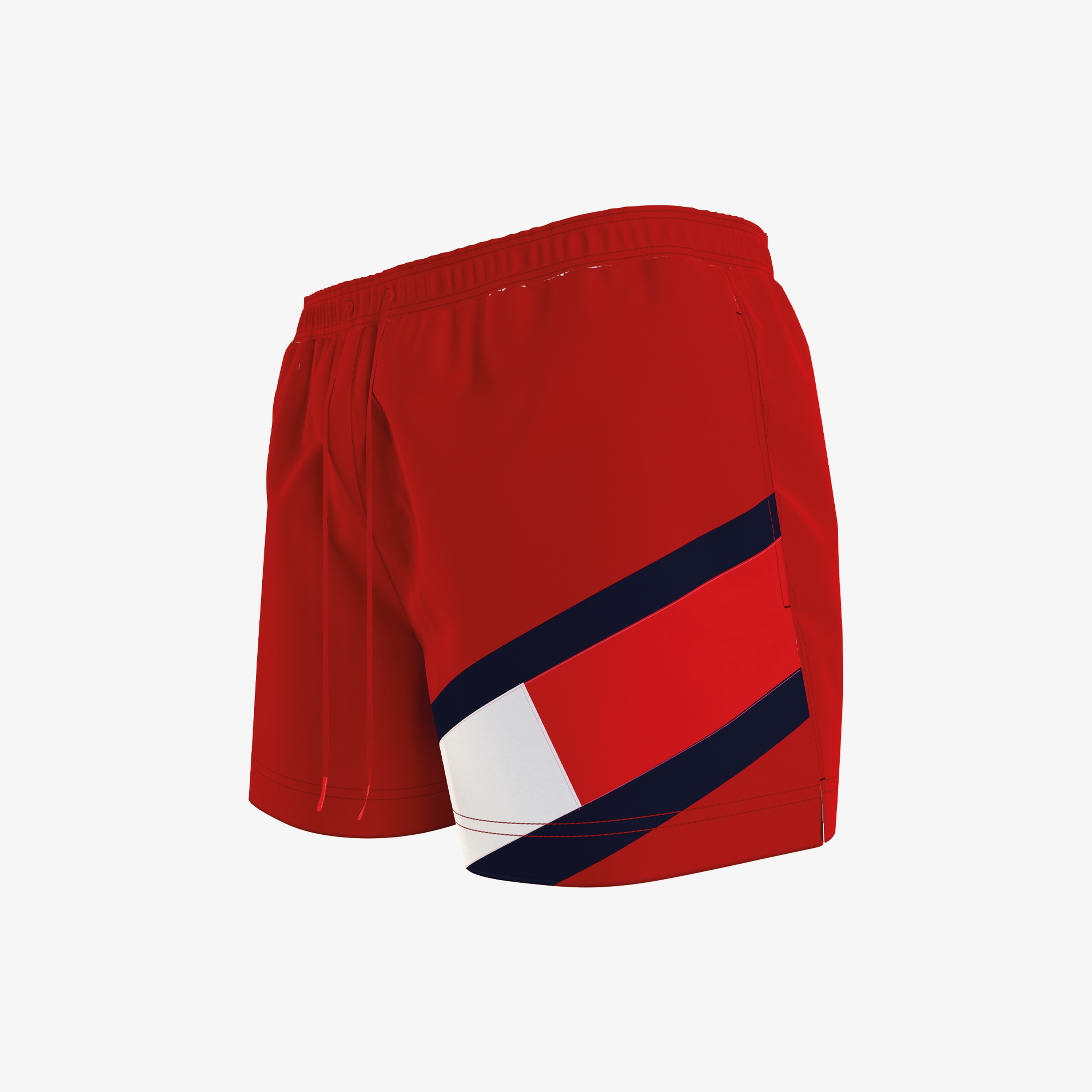 Tommy Hilfiger Classics Erkek Kırmızı Mayo Şort