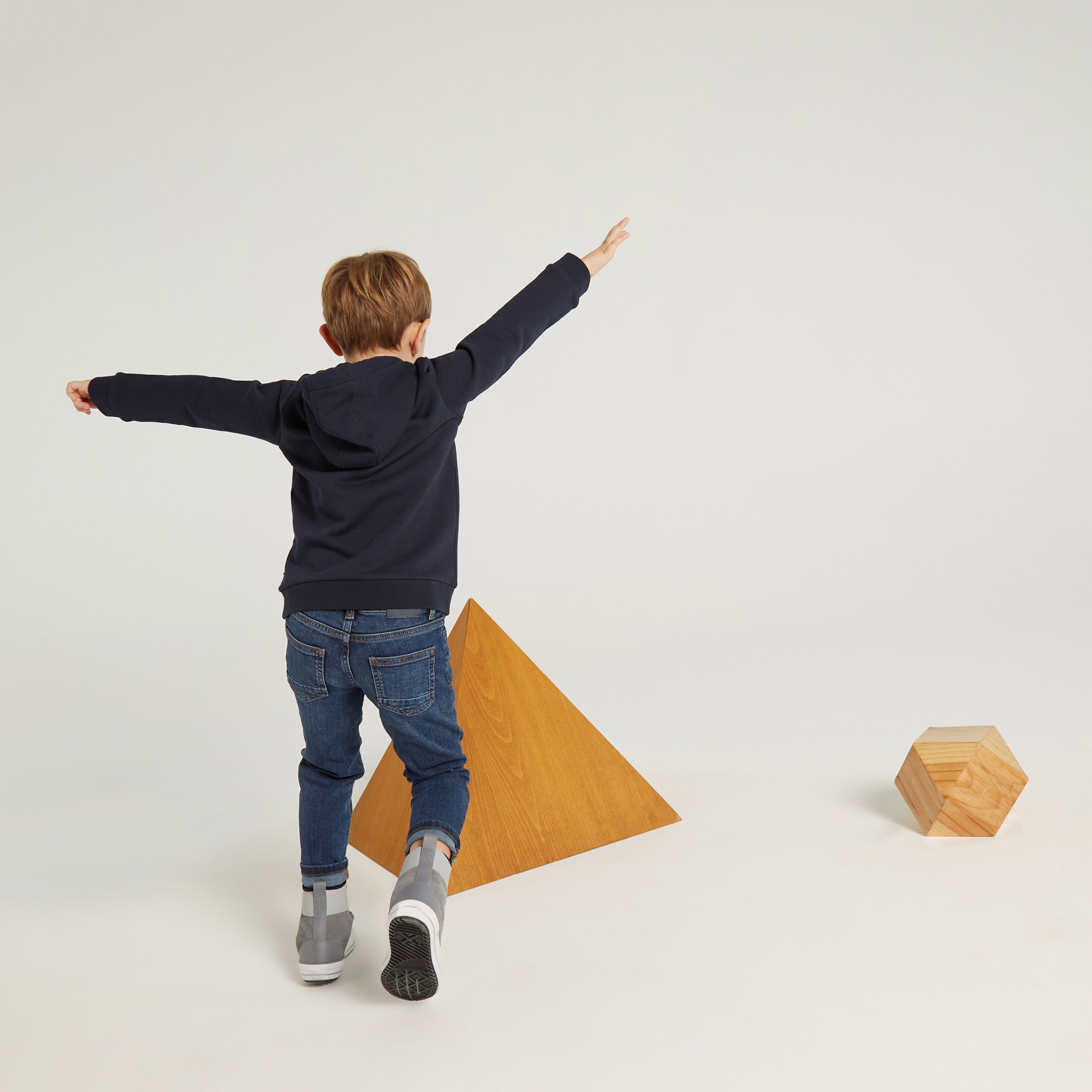 NAUTICA ERKEK ÇOCUK LACİVERT BASKILI SWEATSHIRT