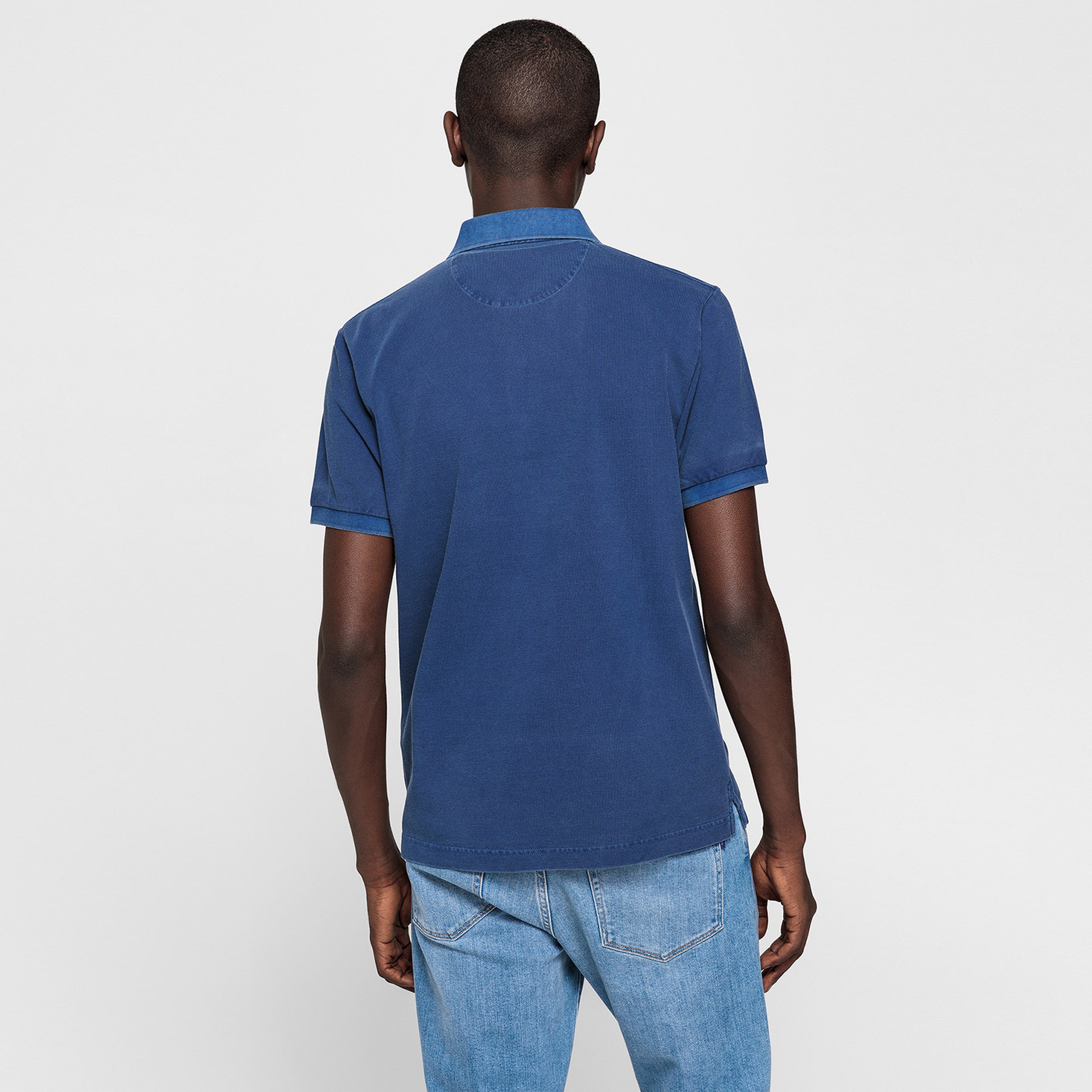 Gant Erkek Lacivert Regular Fit Polo