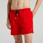 Nautica Erkek Kırmızı Standart Fit Deniz Şortu