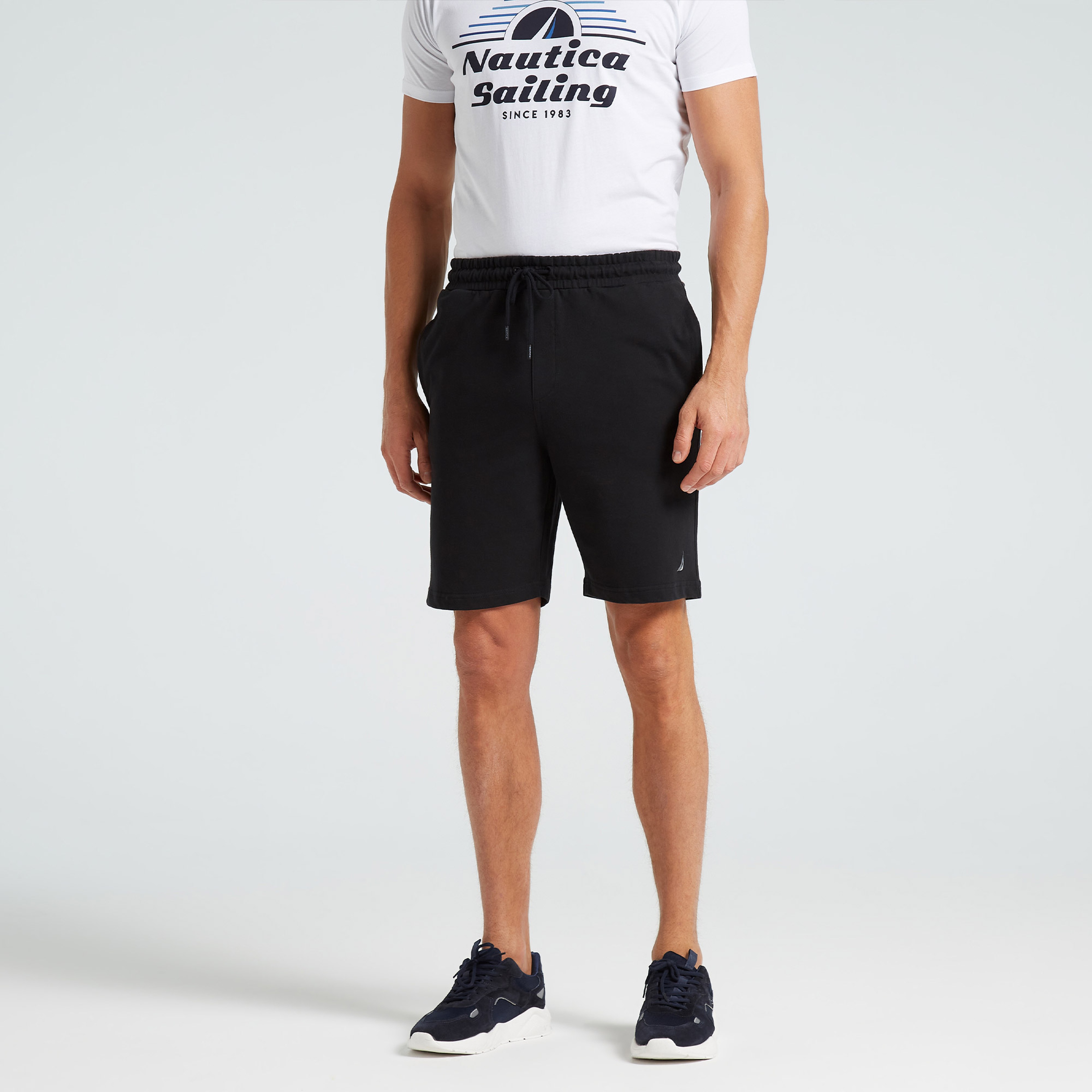 NAUTICA ERKEK SİYAH STANDART FIT ŞORT