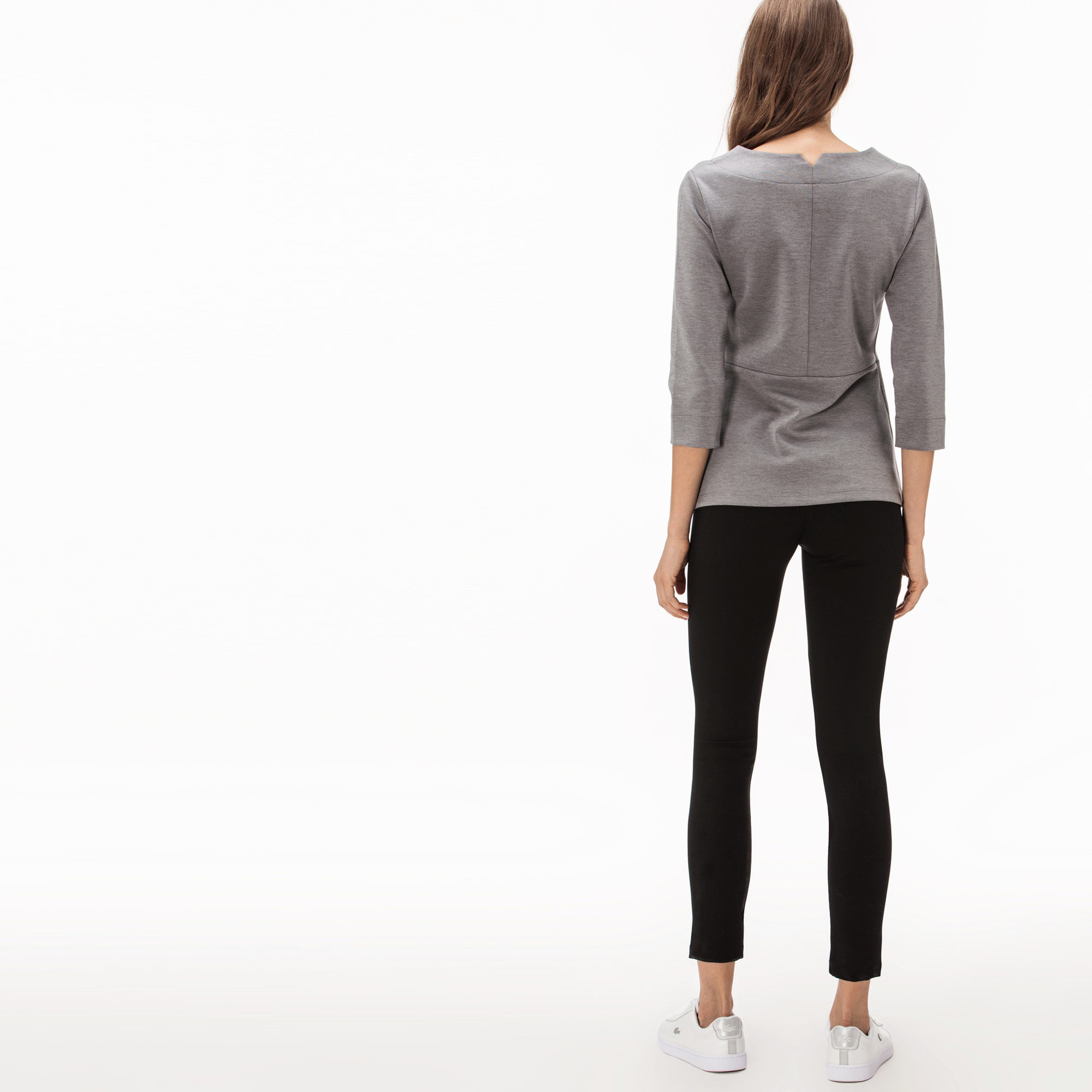 Lacoste Kadın Streç Siyah Pantolon