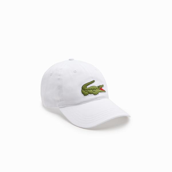 Lacoste Unisex Beyaz Şapka