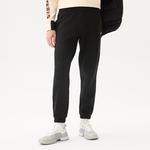 Erkek Regular Fit Siyah Eşofman Altı