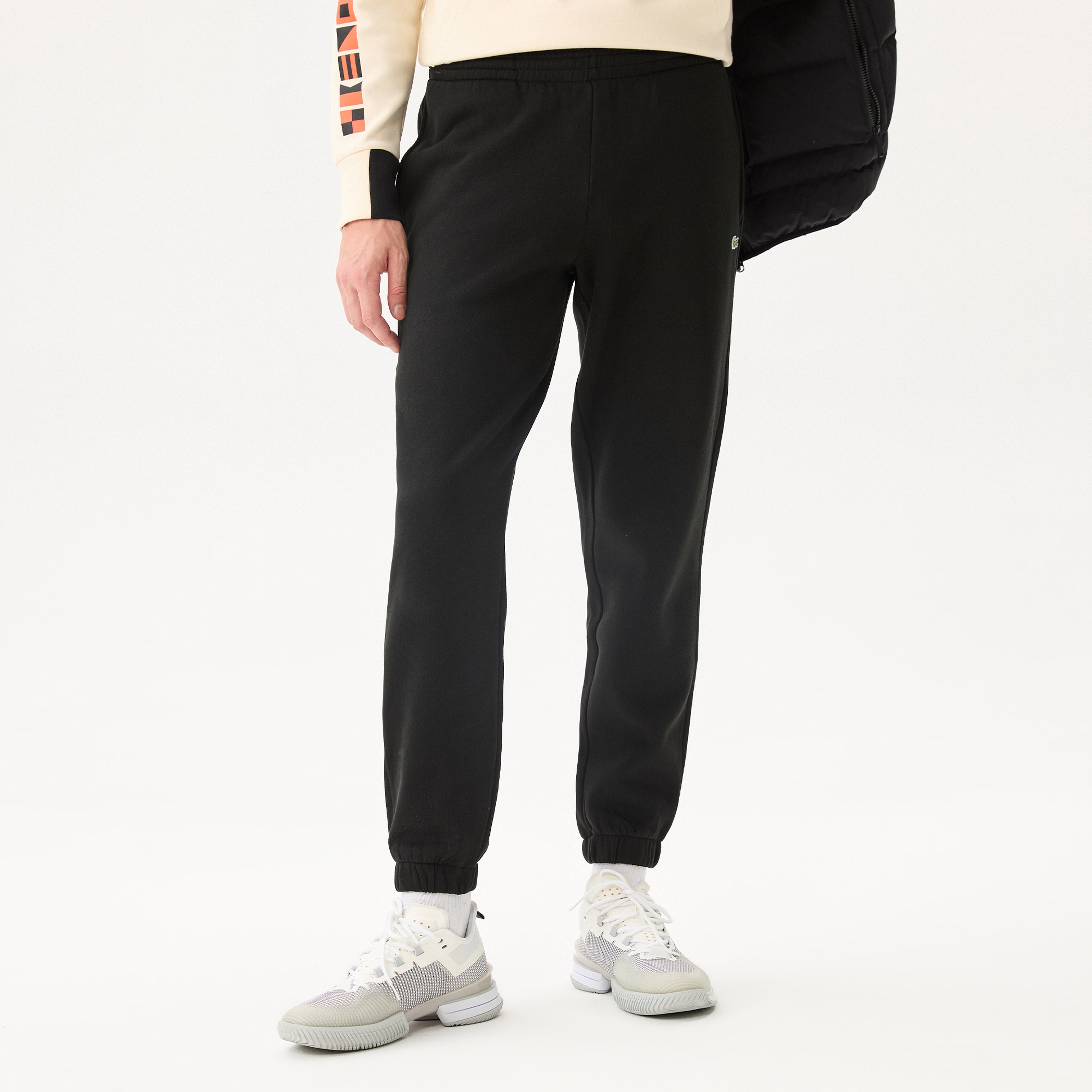 Erkek Regular Fit Siyah Eşofman Altı