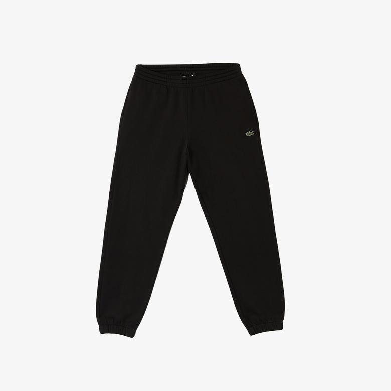 Erkek Regular Fit Siyah Eşofman Altı