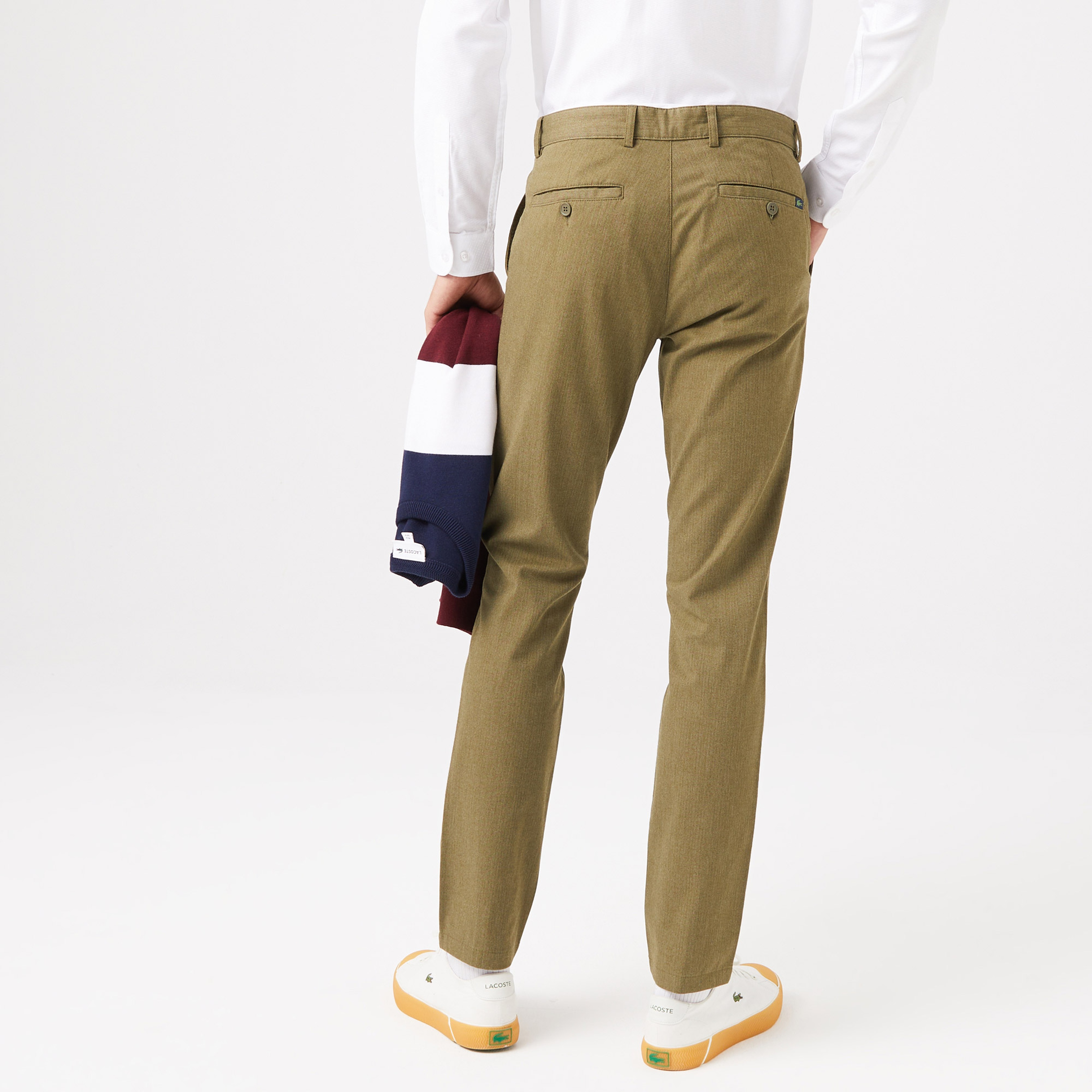 Lacoste Erkek Slim Fit Yeşil Pantolon