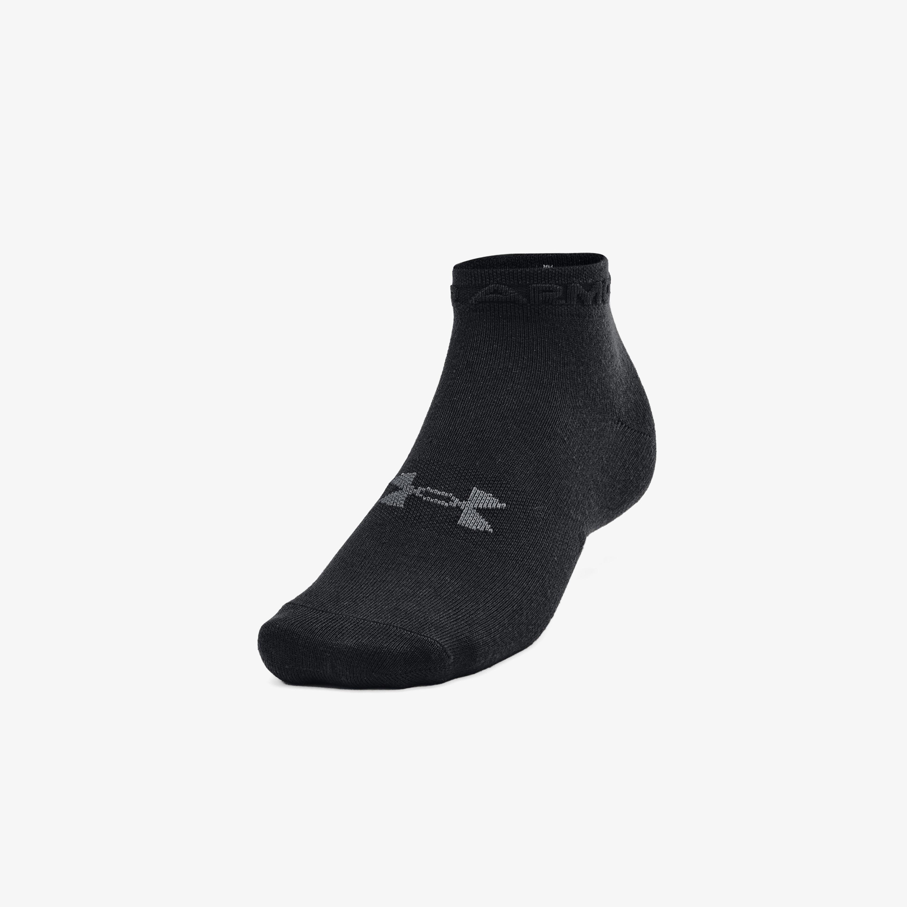 Under Armour Essential LoCut 3Pk Unisex Siyah Çorap