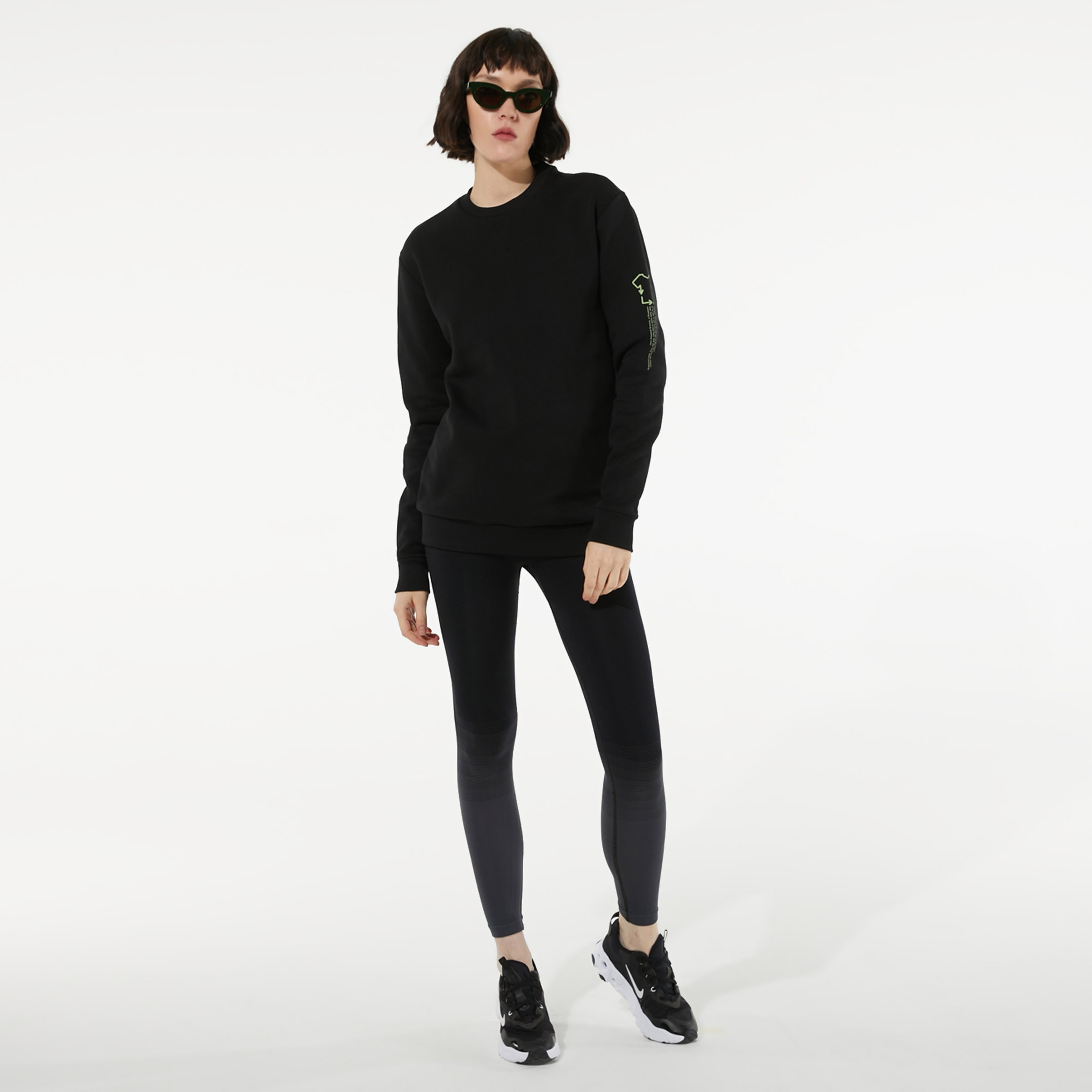 Only Kadın Siyah Sweatshirt