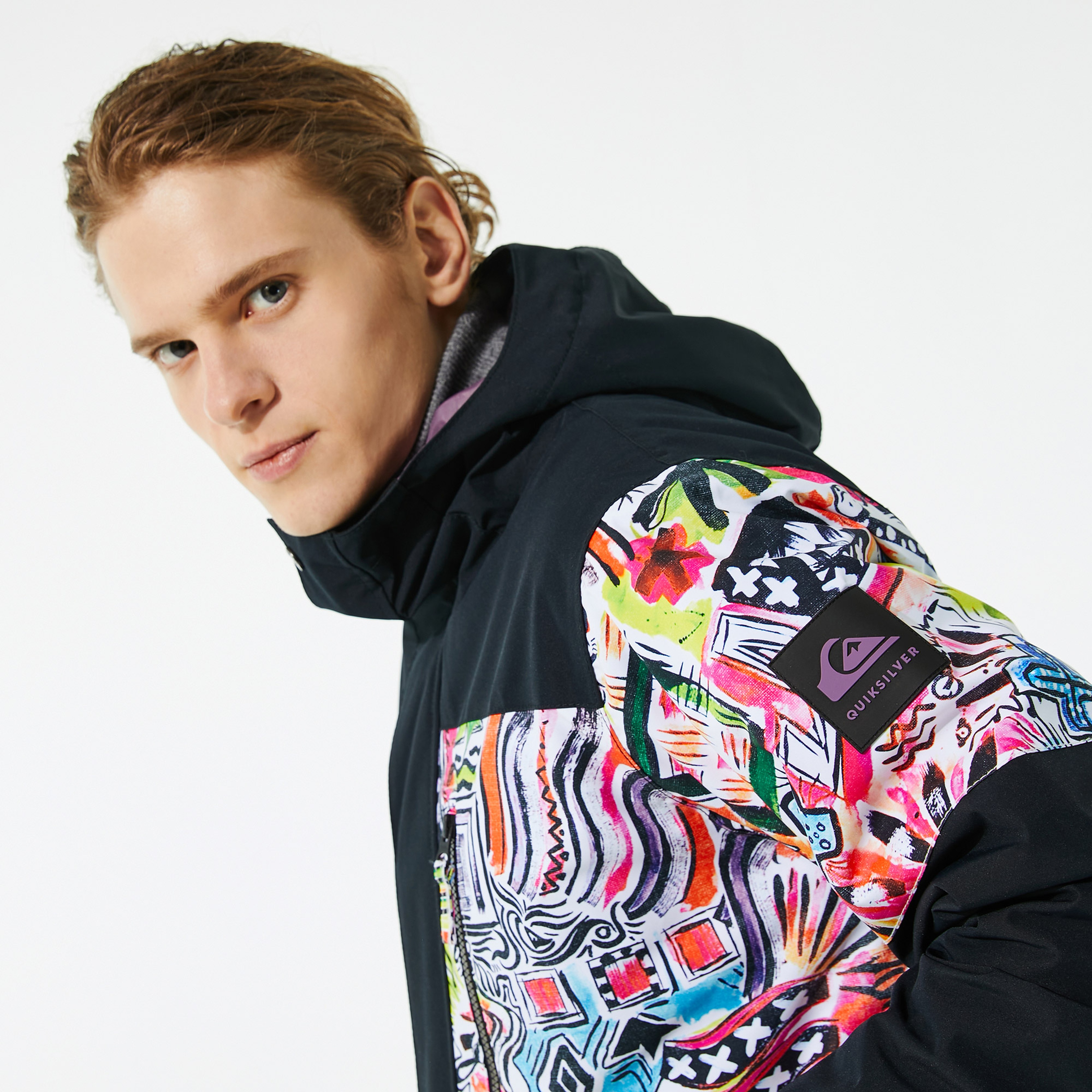 Quiksilver Erkek Siyah Kayak Montu