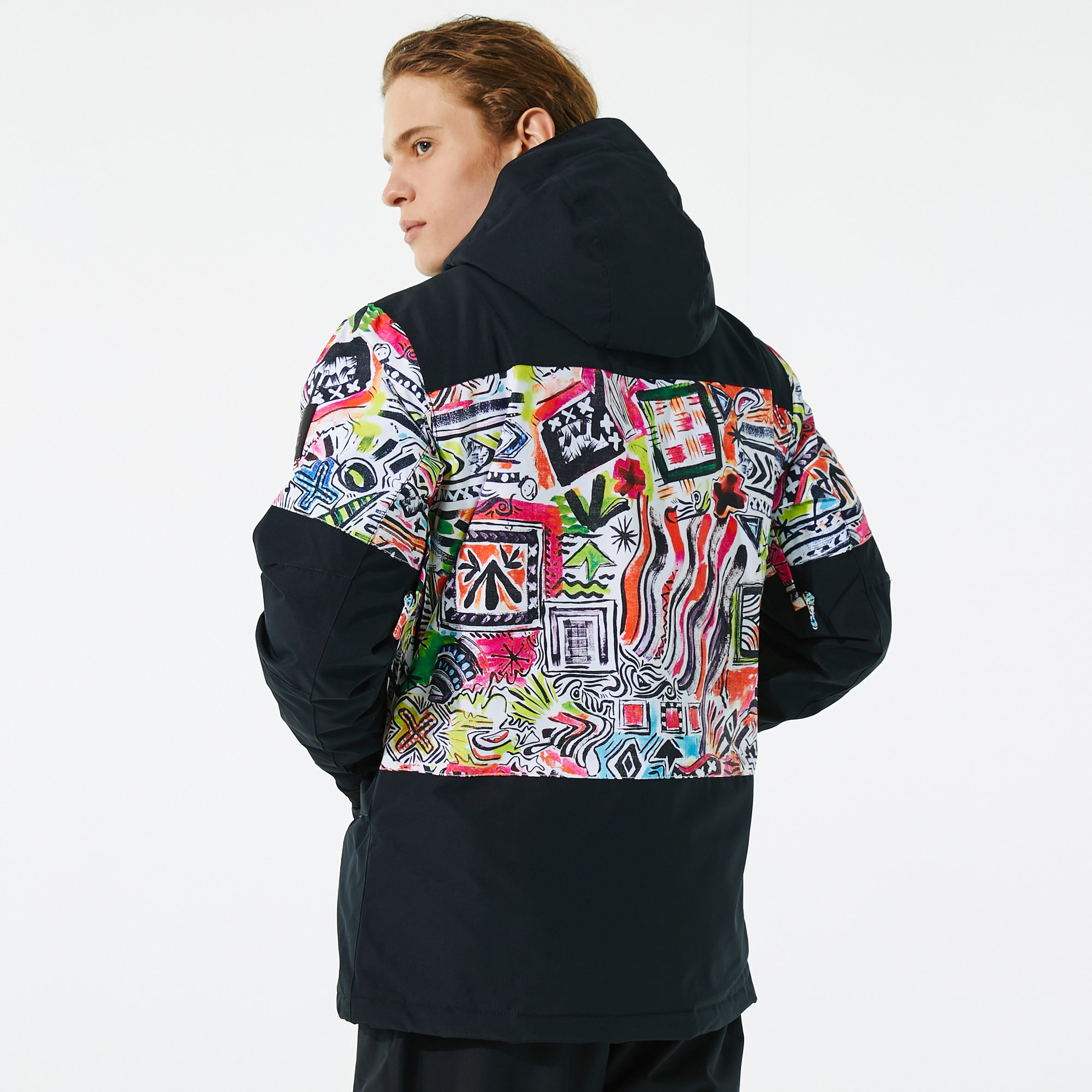 Quiksilver Erkek Siyah Kayak Montu