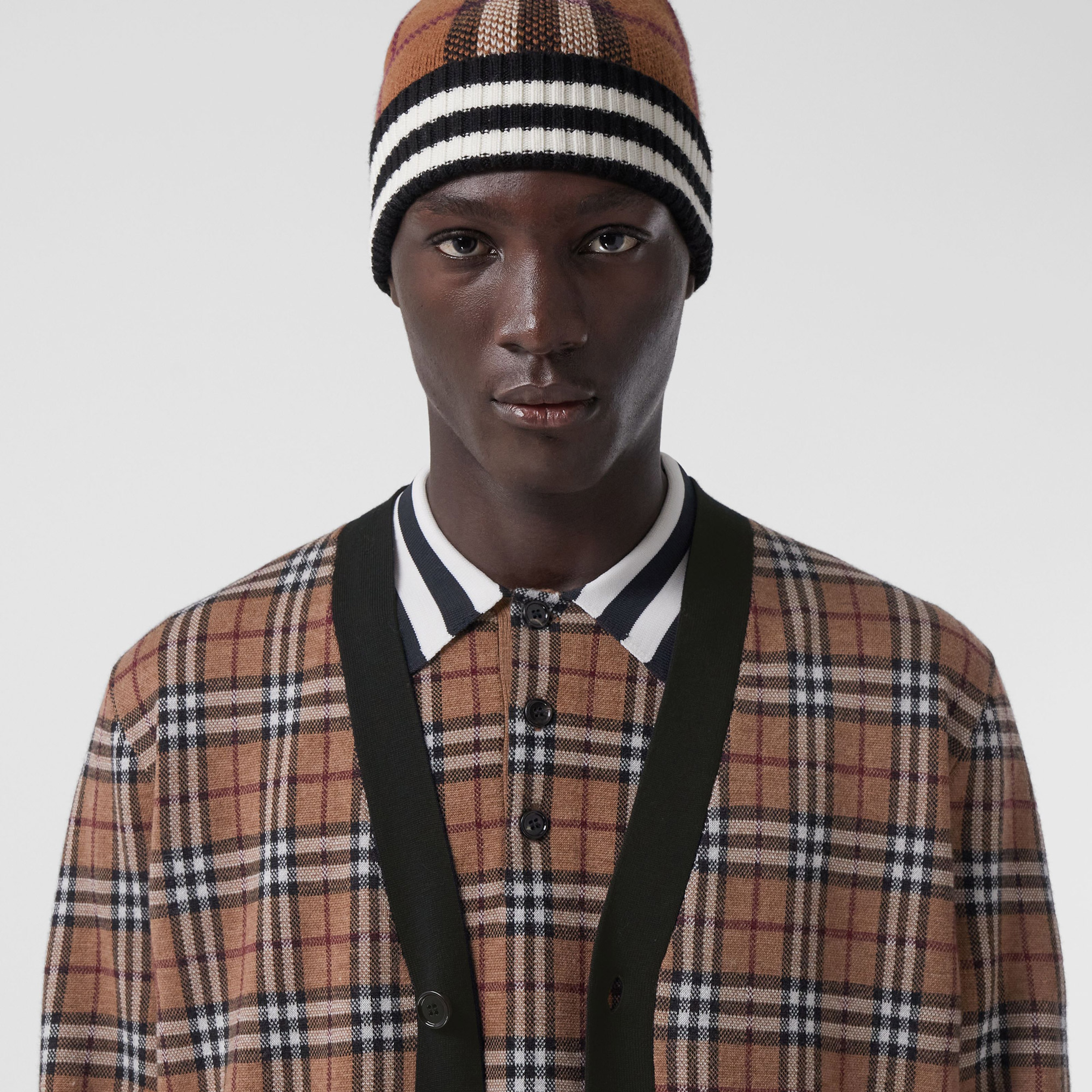 Burberry Erkek Kahverengi Triko