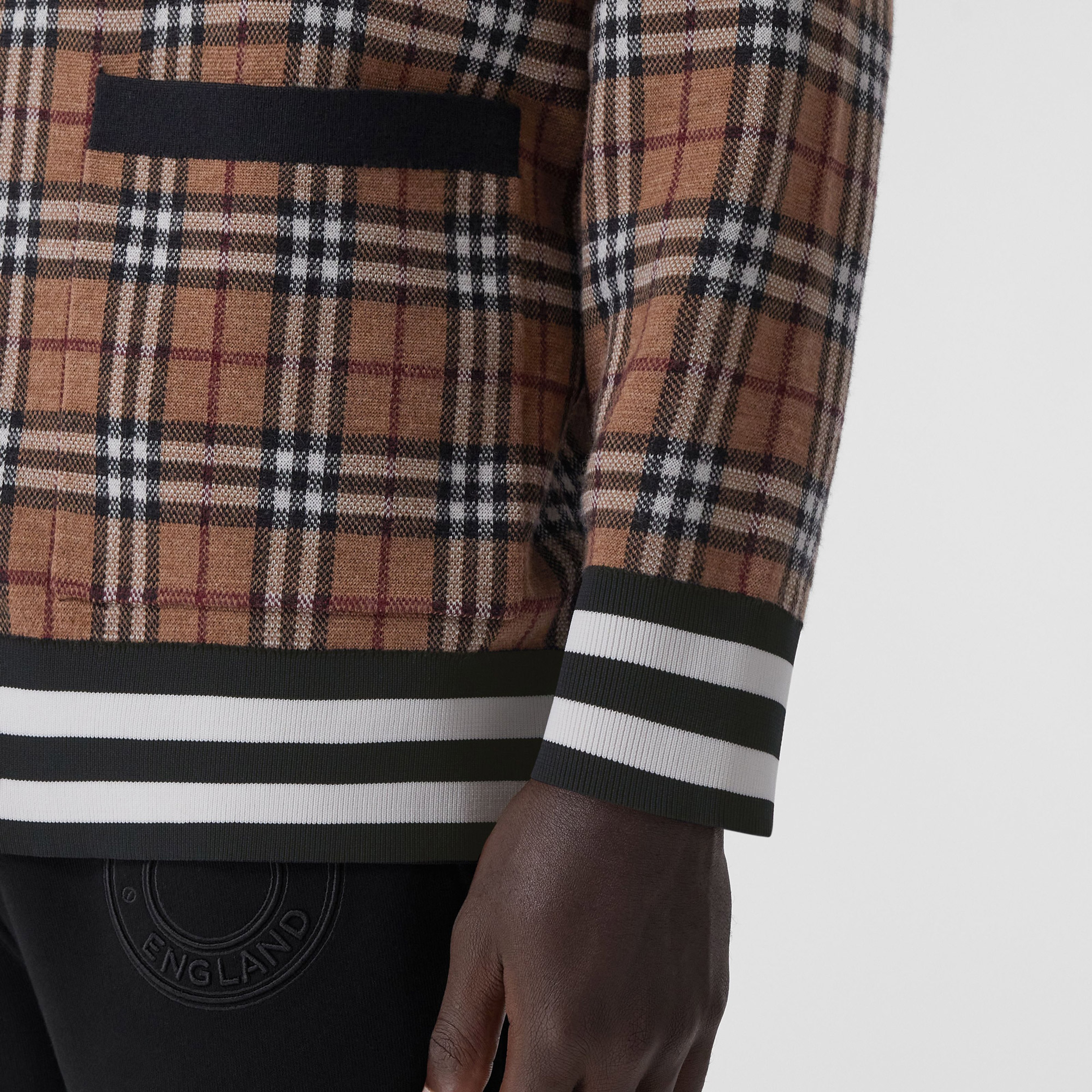 Burberry Erkek Kahverengi Triko