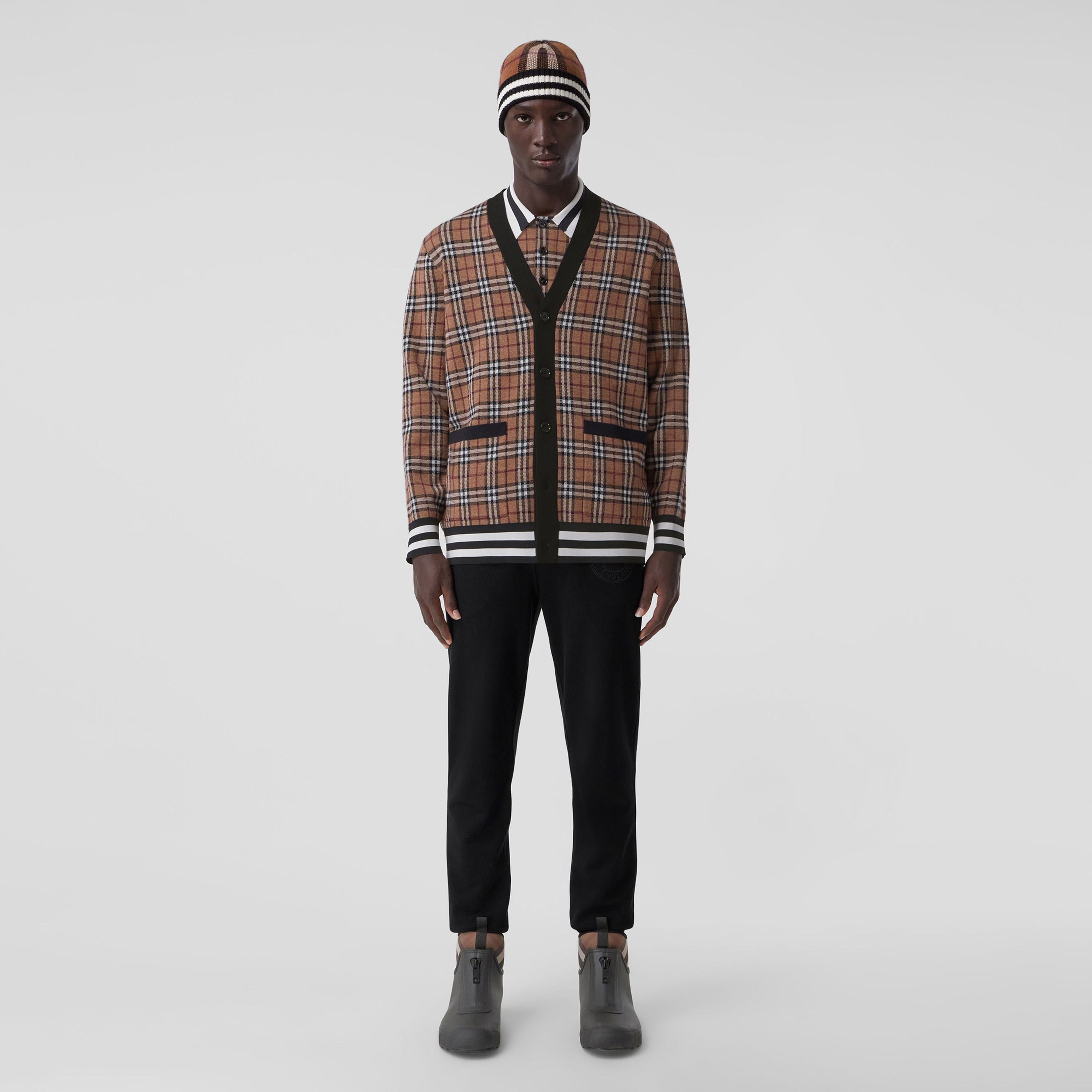 Burberry Erkek Kahverengi Triko