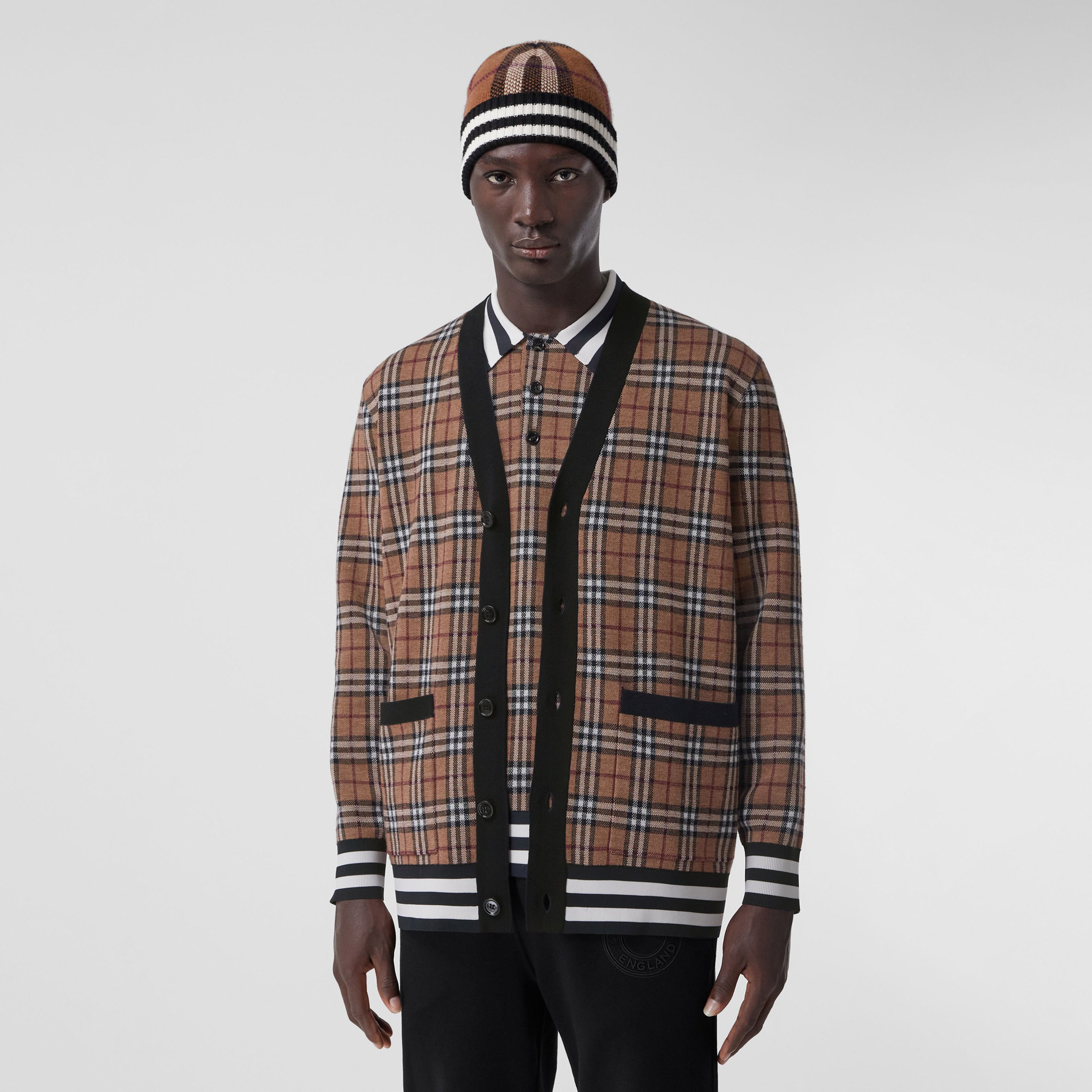 Burberry Erkek Kahverengi Triko