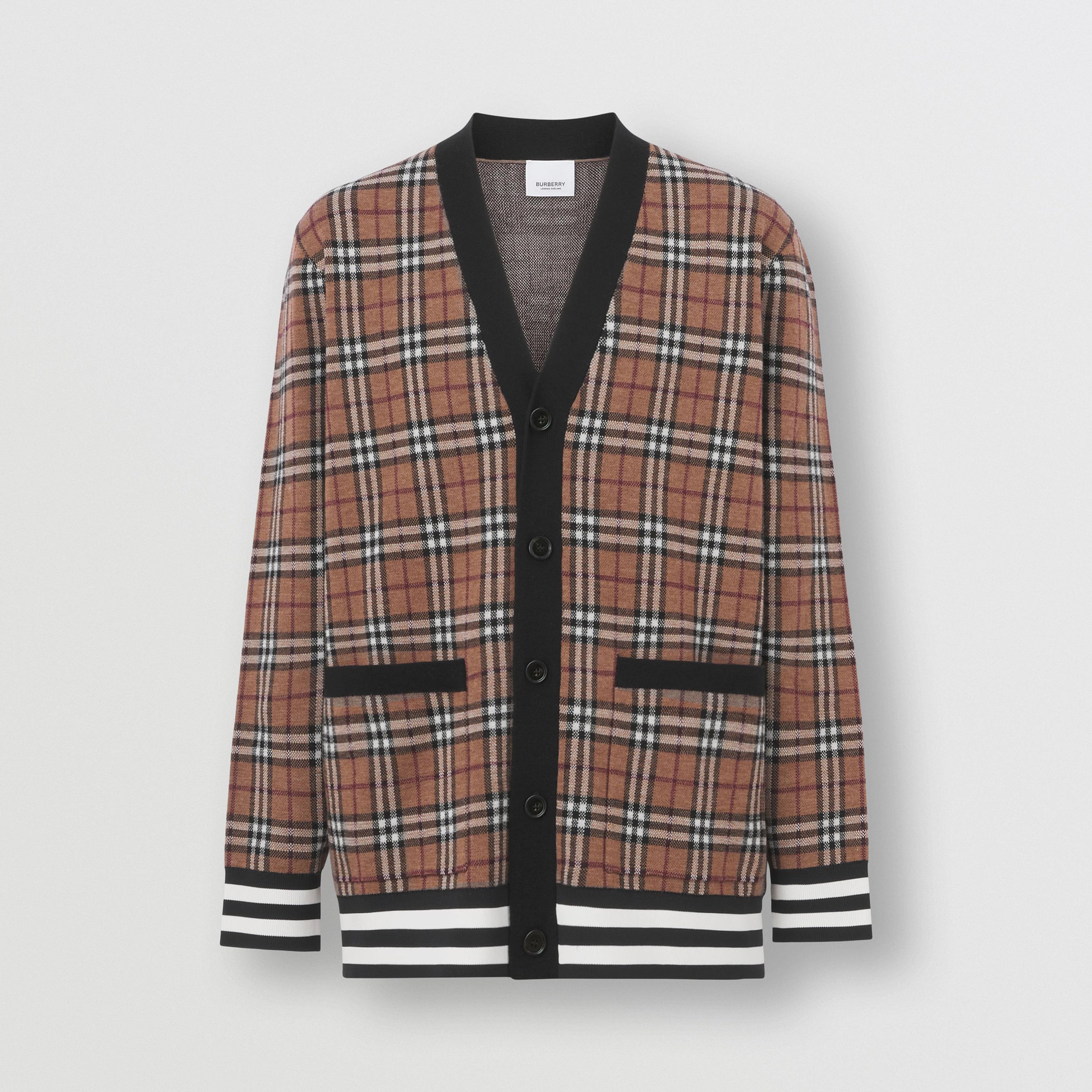 Burberry Erkek Kahverengi Triko