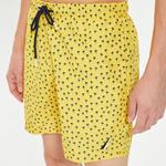 Nautica Erkek Sarı Standart Fit Şort Mayo