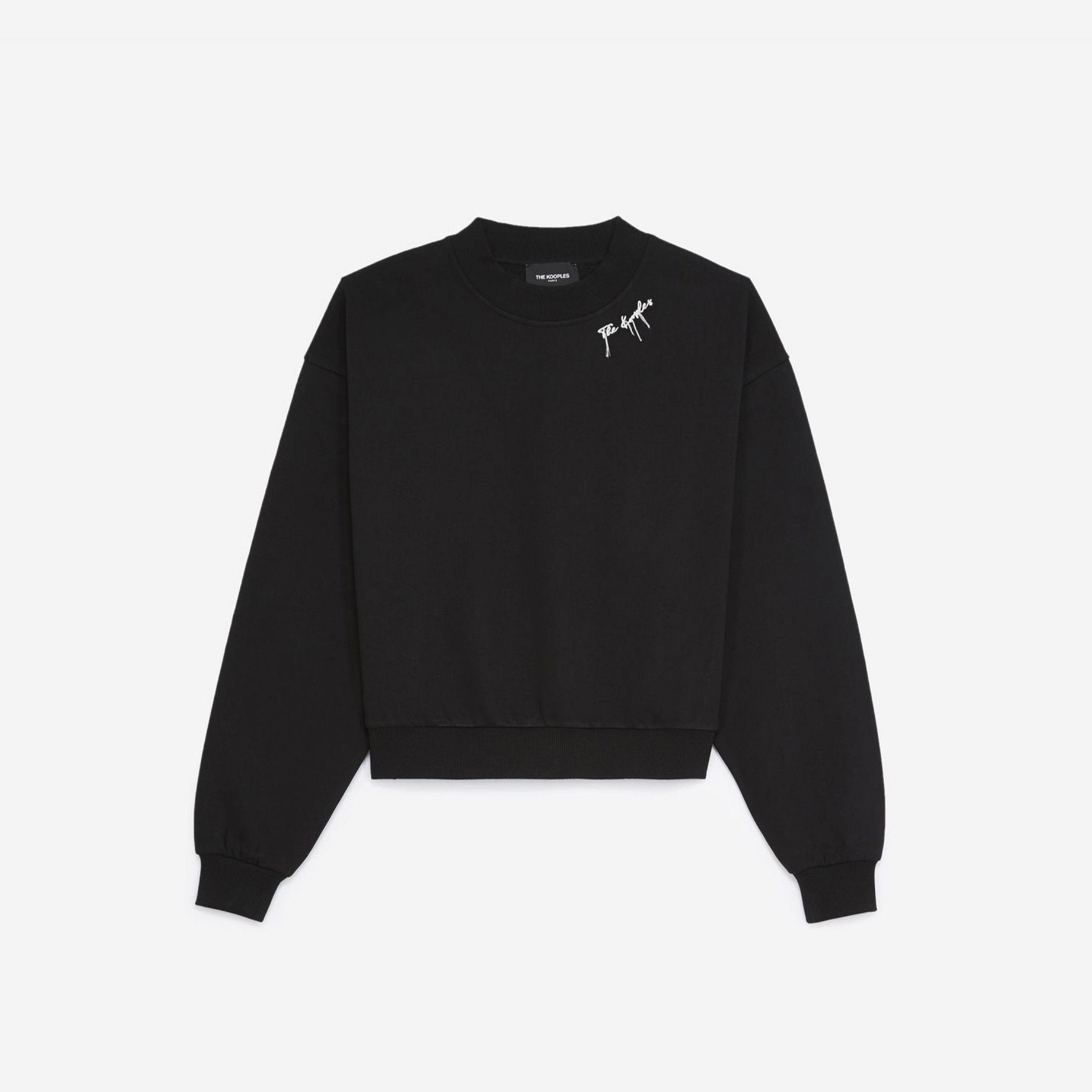 The Kooples Kadın Siyah Sweatshırt