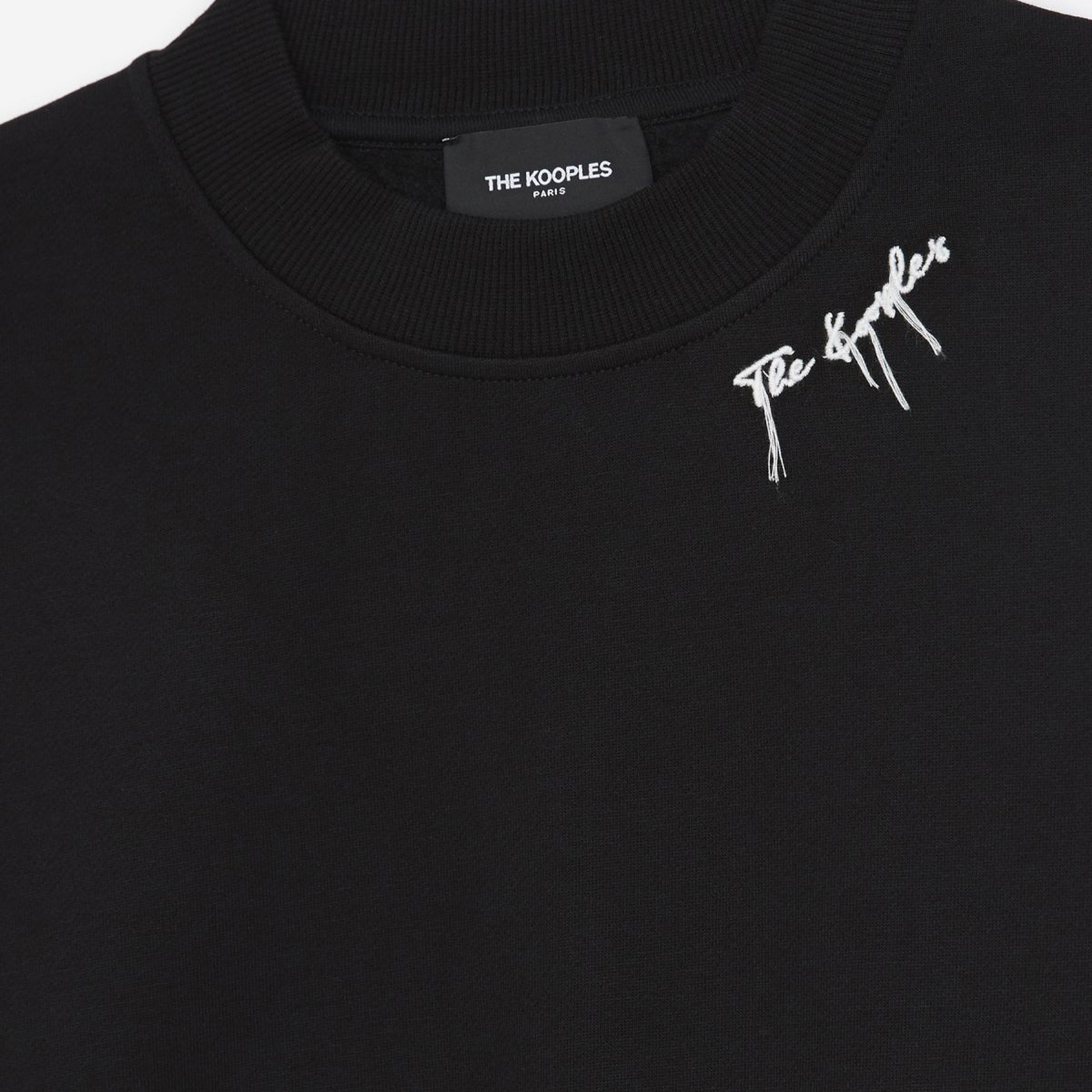 The Kooples Kadın Siyah Sweatshırt