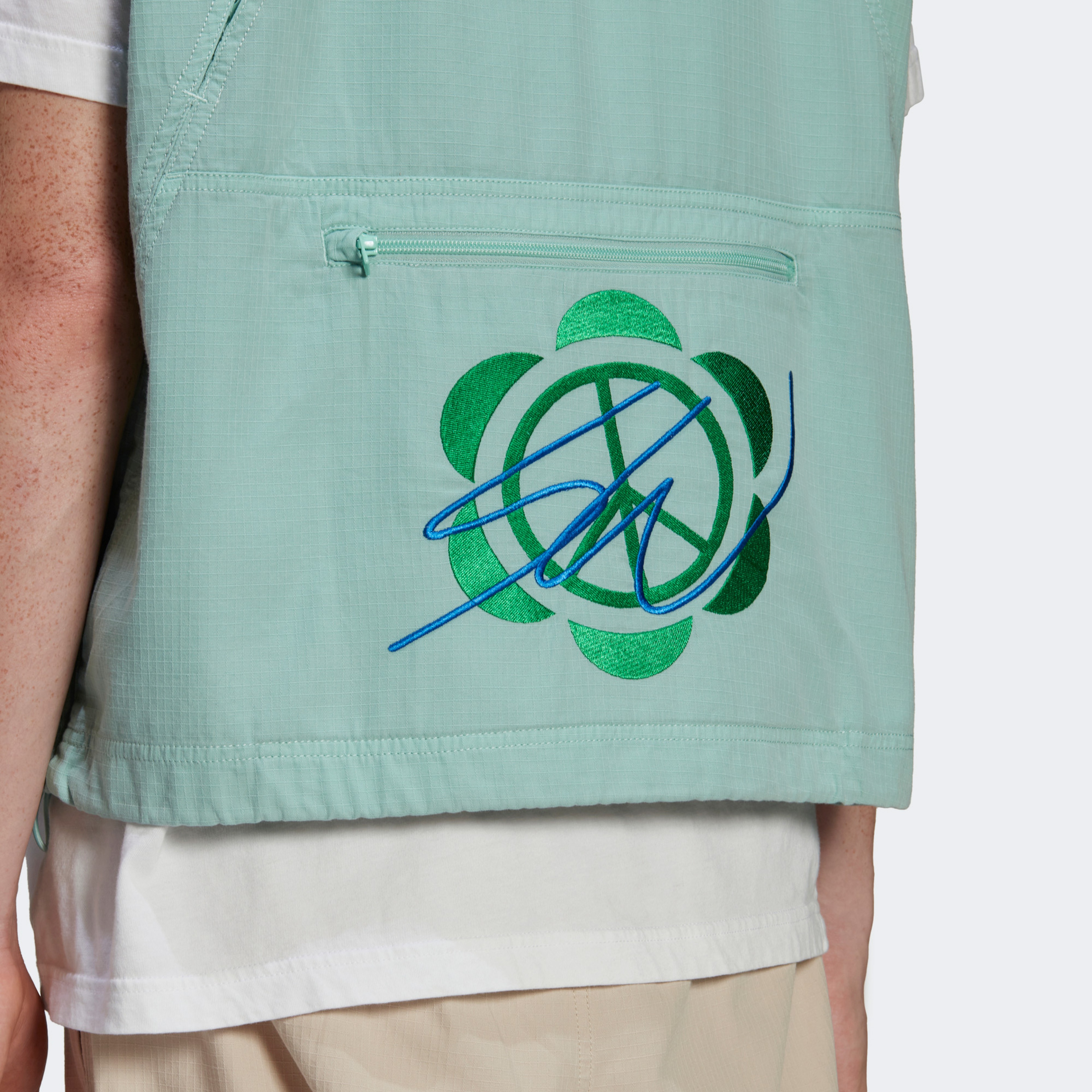 adidas Sean Wotherspoon Superturf Vest Erkek Yeşil YelekSHI3301