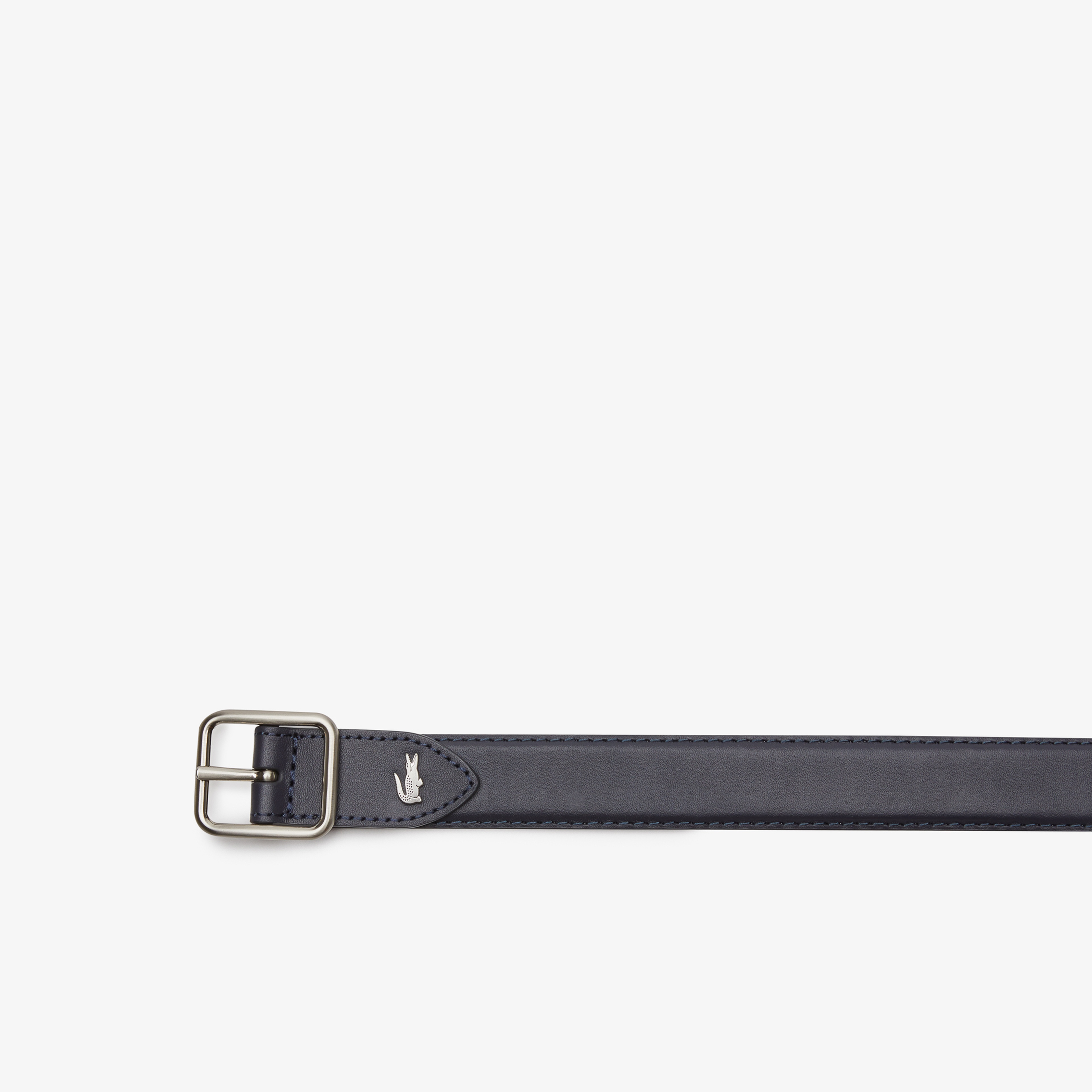 Lacoste Elegance Kadın Deri Lacivert Kemer