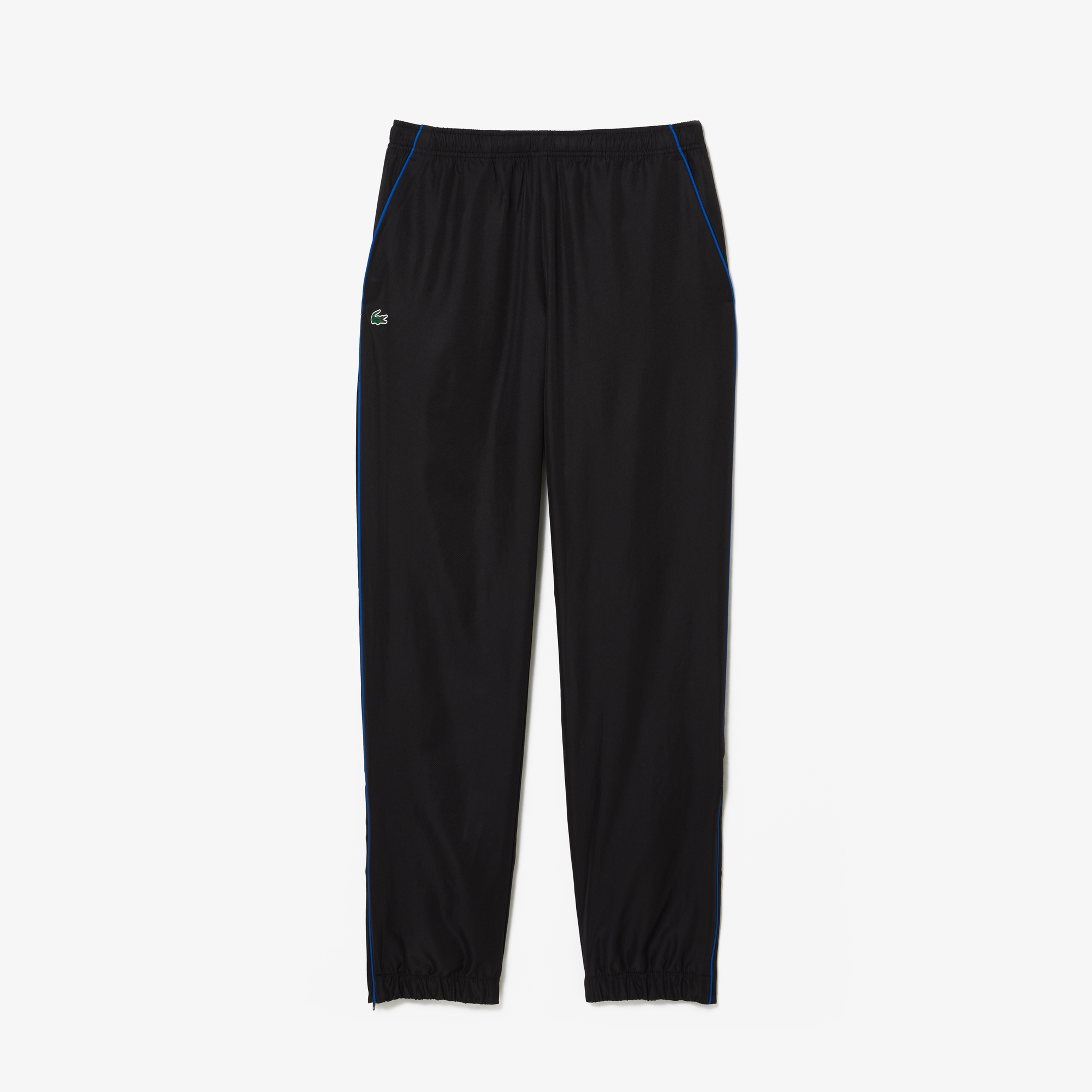 Lacoste SPORT Erkek Regular Fit Uzun Kollu Kapüşonlu Desenli Beyaz Eşofman Takımı