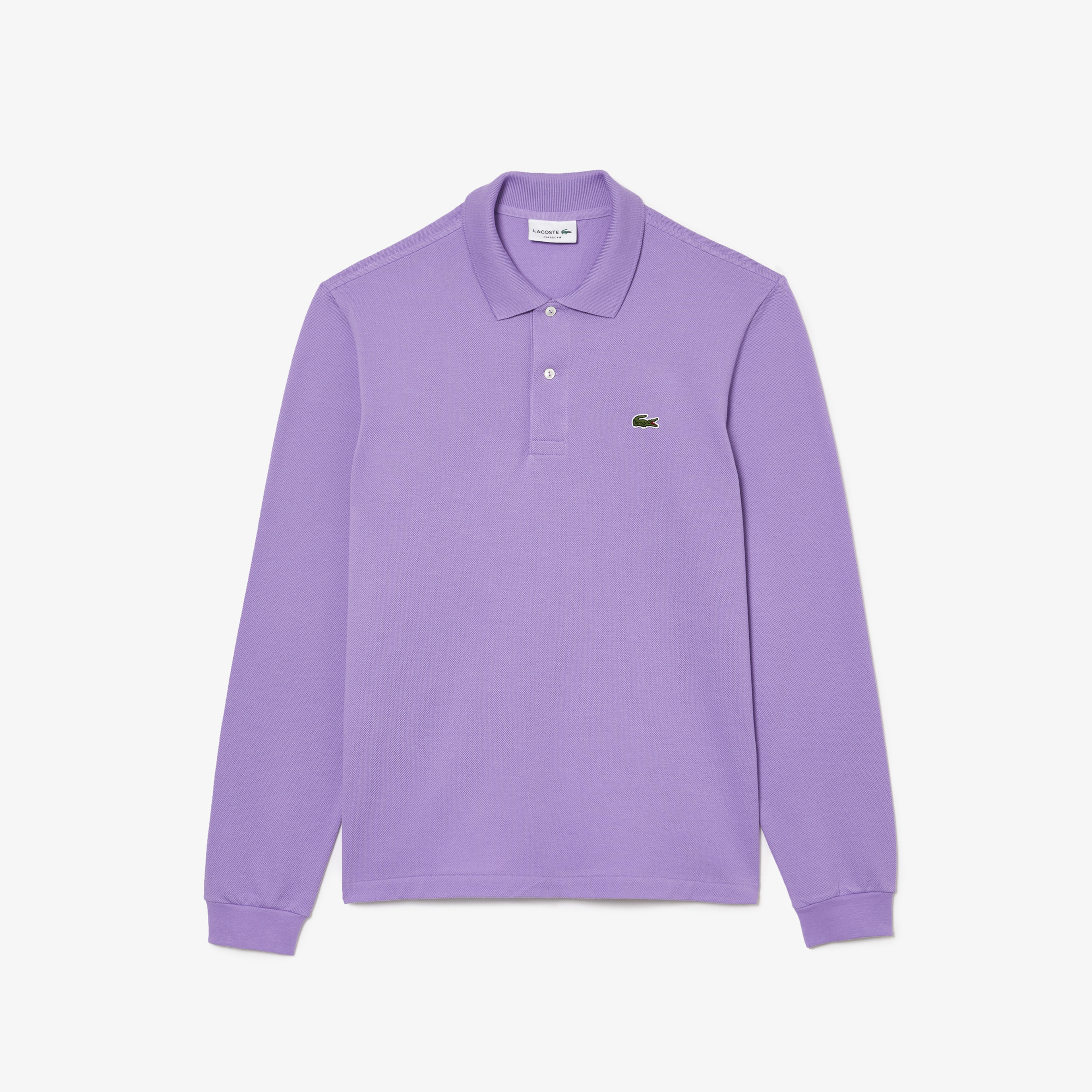 Lacoste Erkek Classic Fit Uzun Kollu Mor L1212 Polo