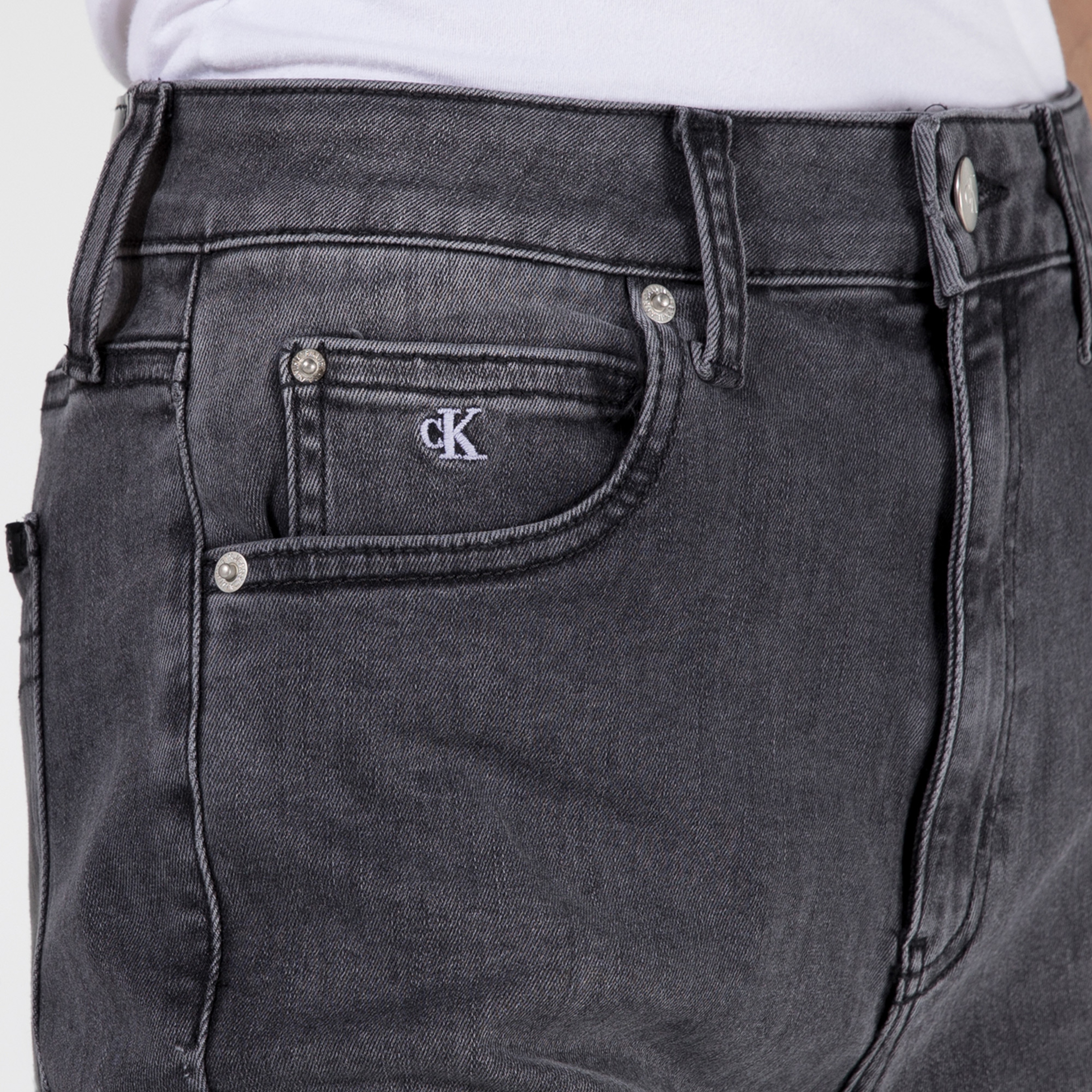 Calvin Klein Kadın Gri Jean