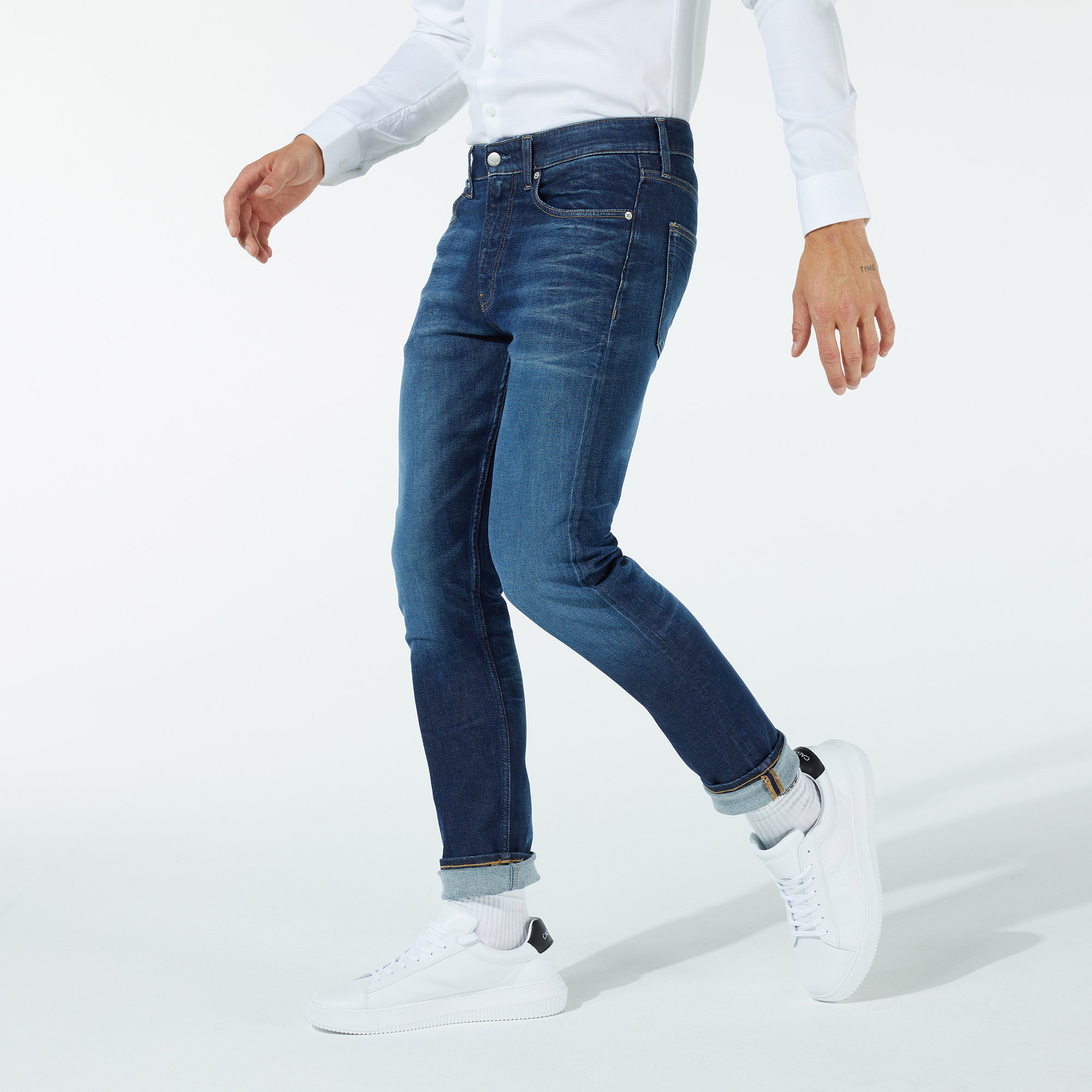 Calvin Klein Erkek Lacivert Pantolon