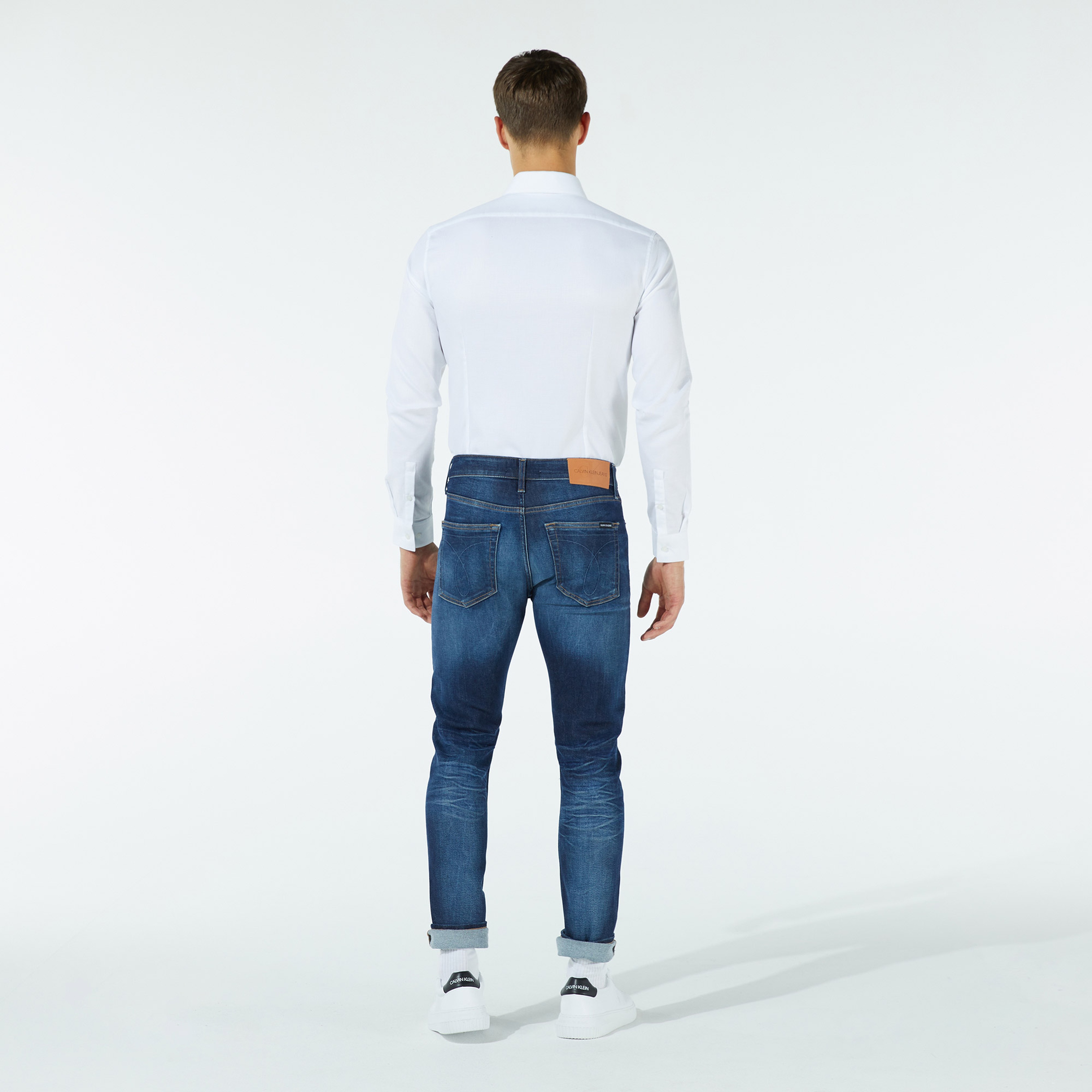 Calvin Klein Erkek Lacivert Pantolon