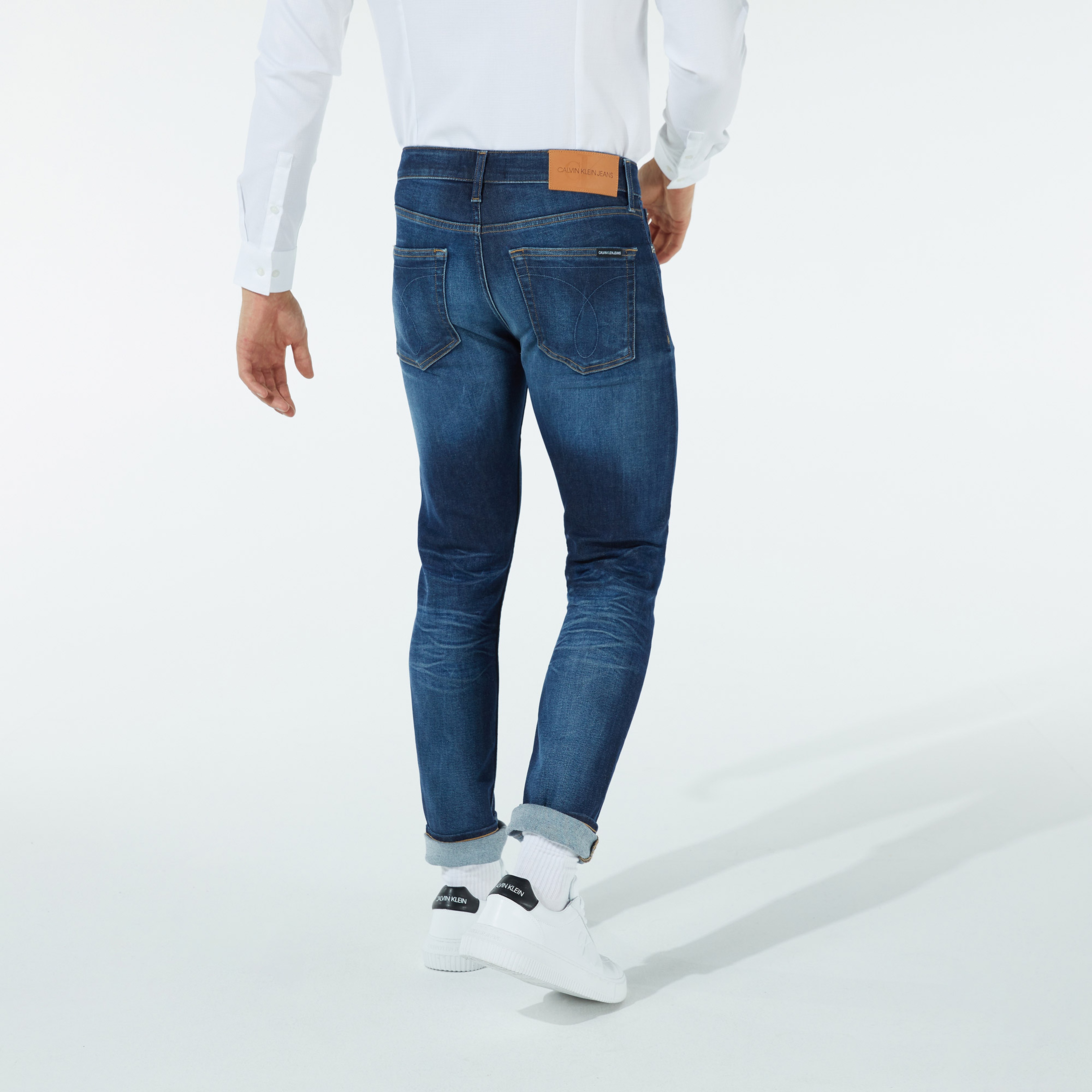 Calvin Klein Erkek Lacivert Pantolon