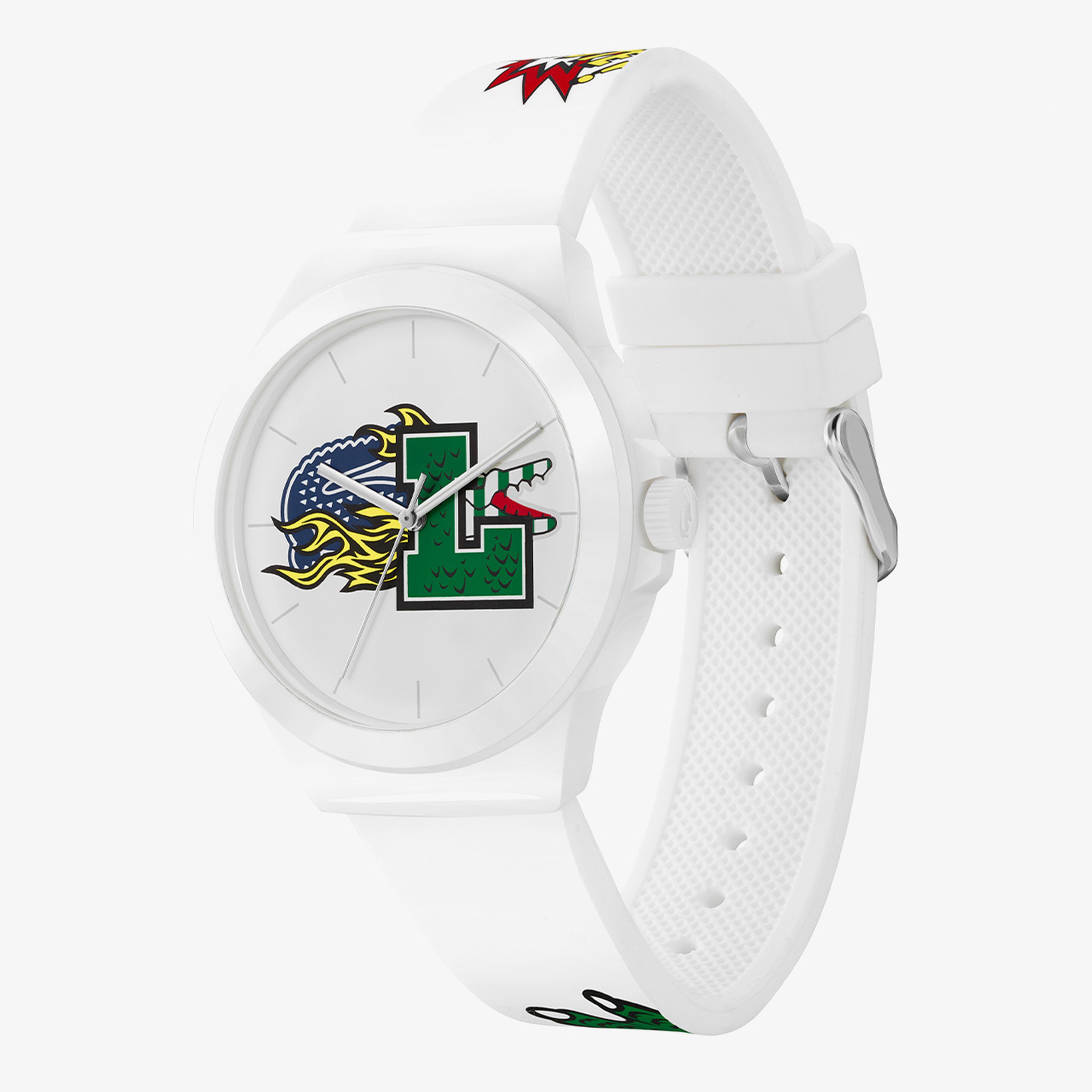 Lacoste Neocroc Erkek Beyaz Saat