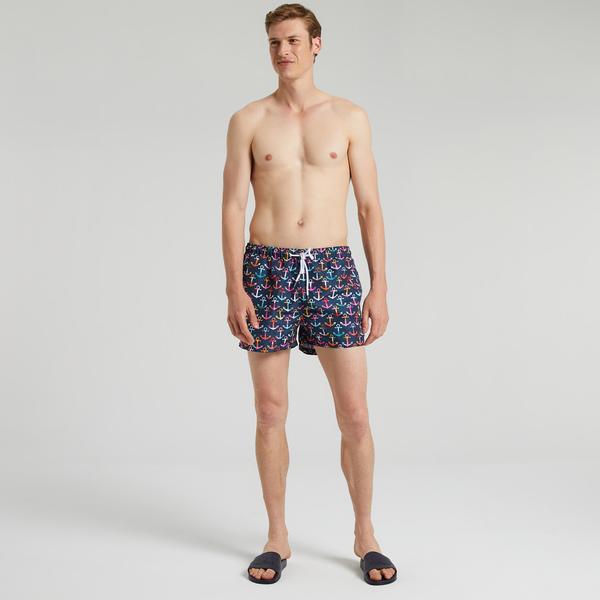 Nautica Erkek Lacivert Standart Fit Şort Mayo