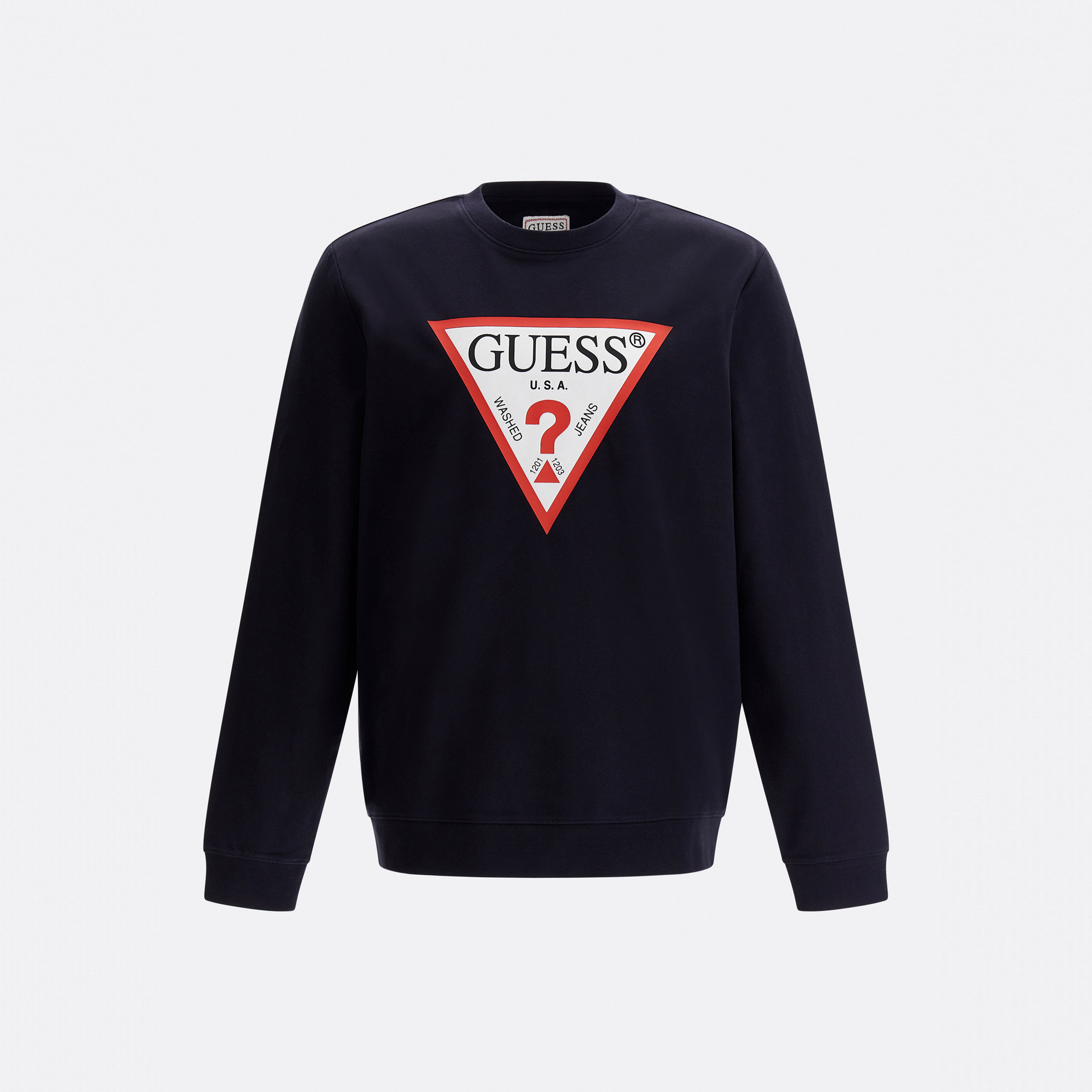 Guess Erkek Lacivert Sweatshirt