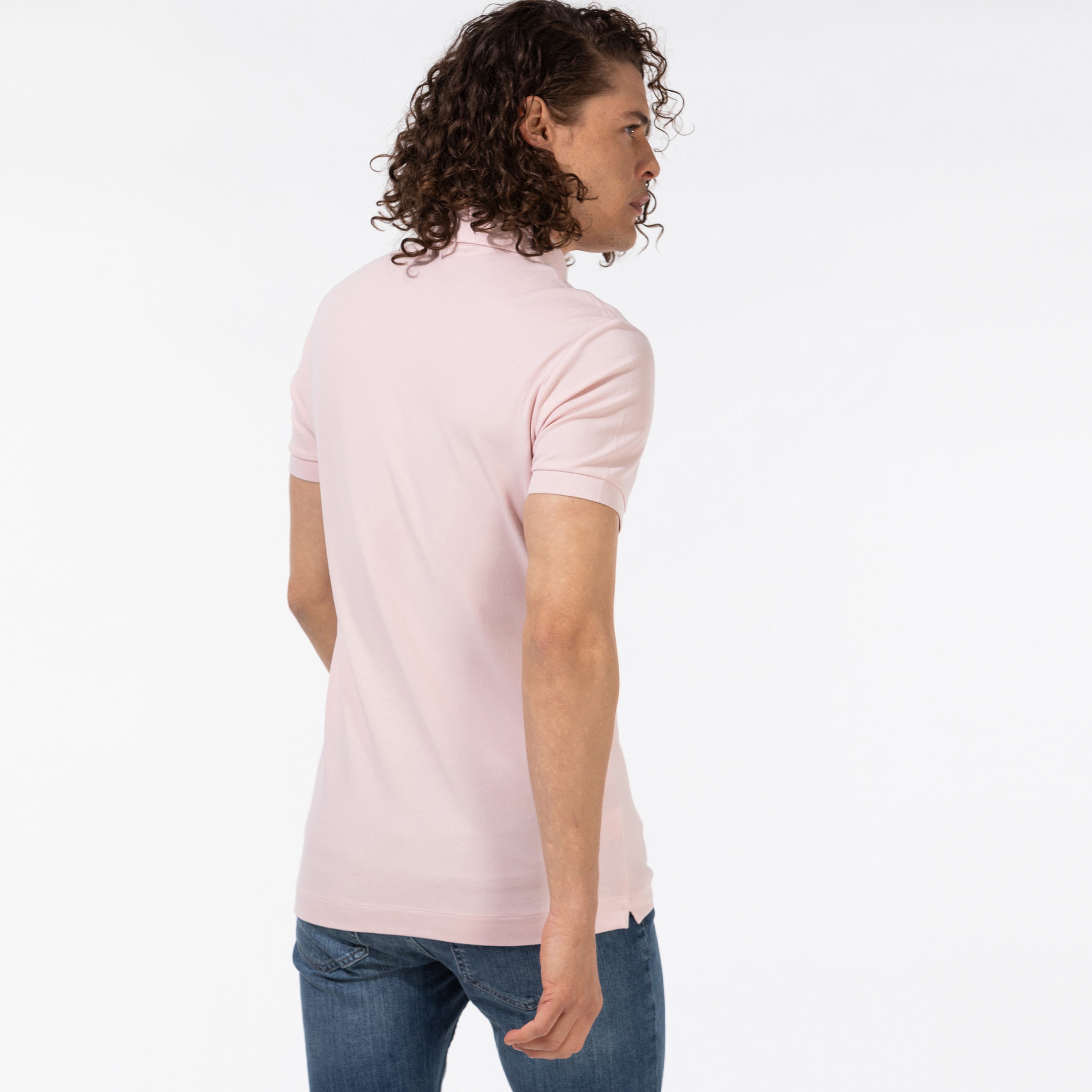 Lacoste Erkek Regular Fit Pembe Paris Polo