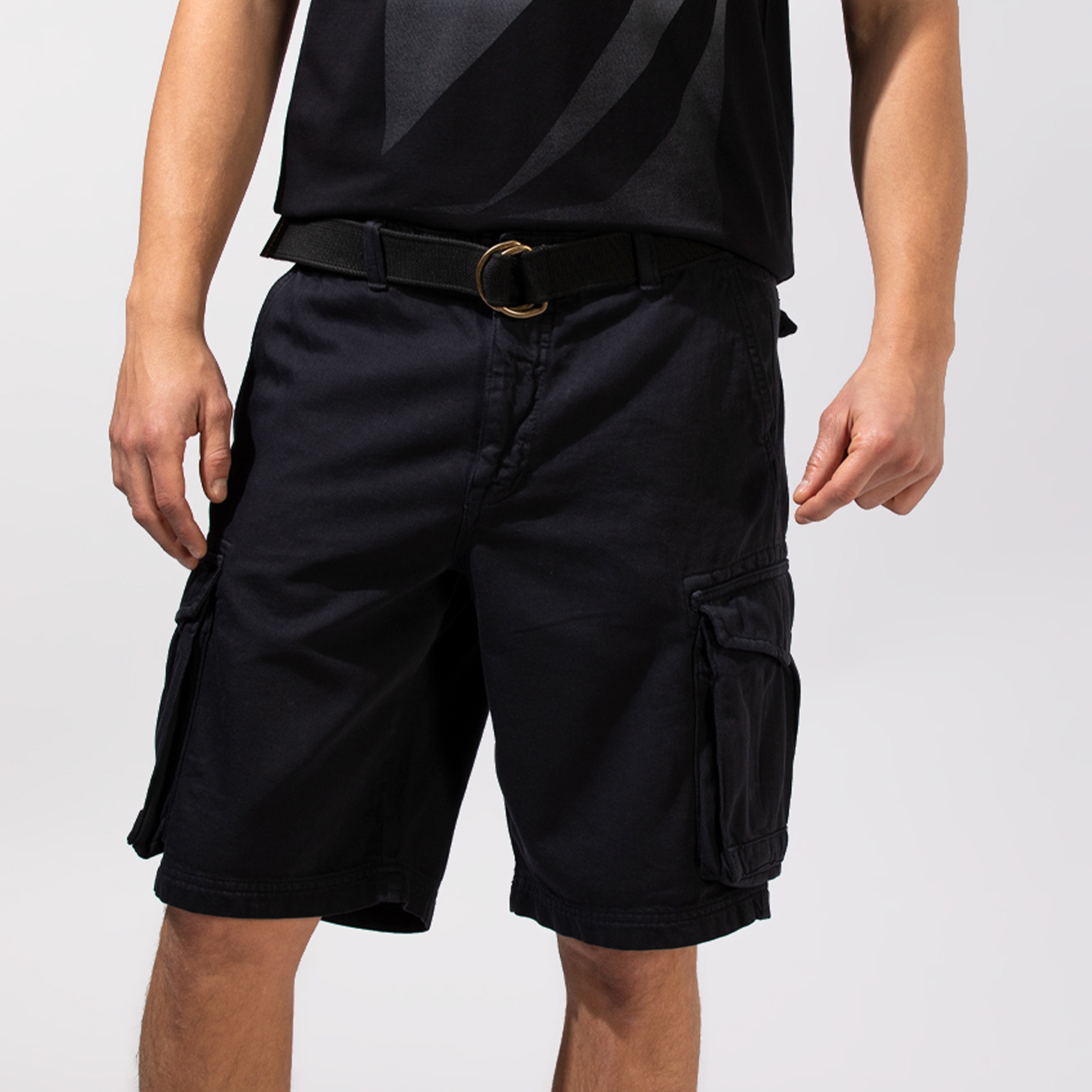 Nautica Erkek Siyah Bermuda Şort