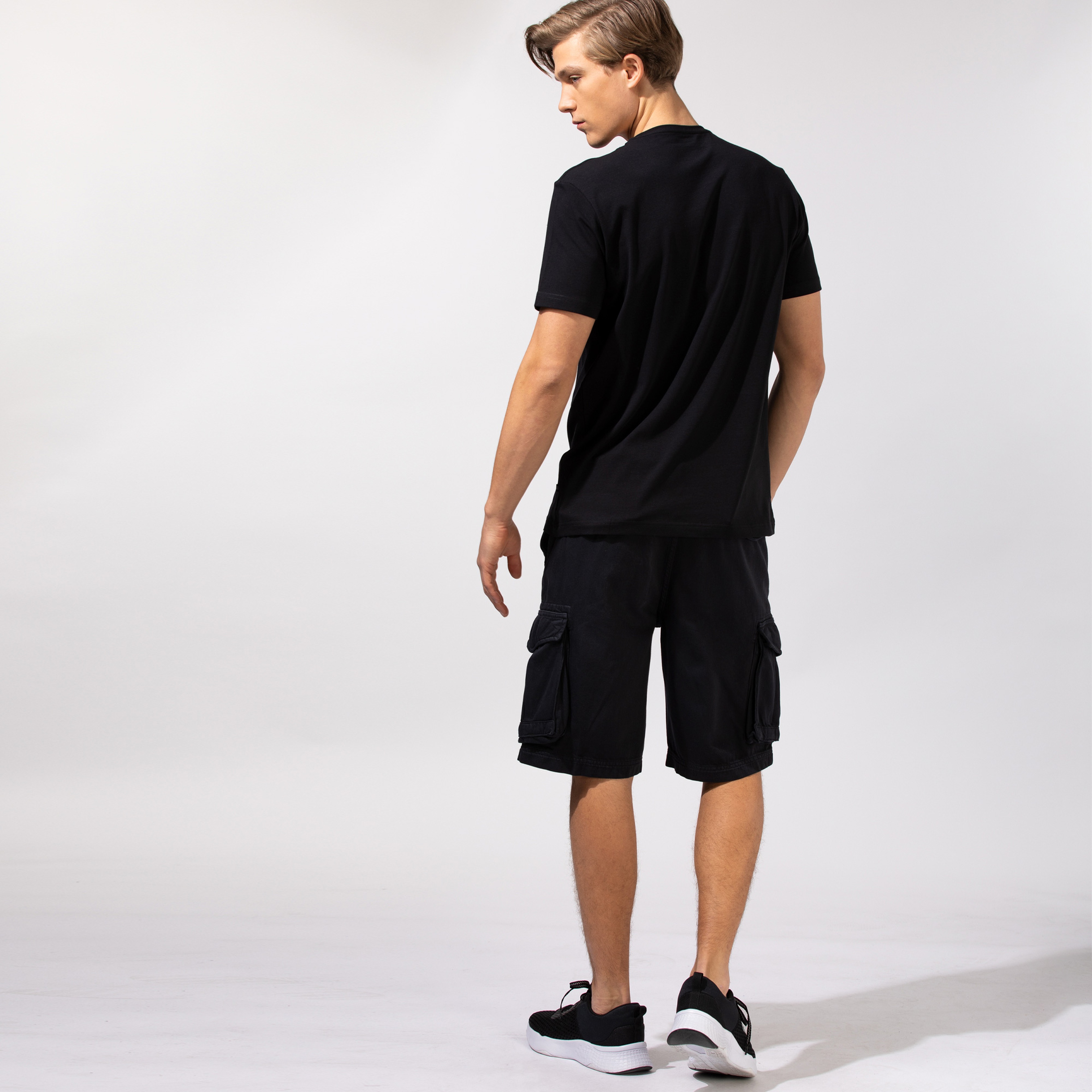 Nautica Erkek Siyah Bermuda Şort