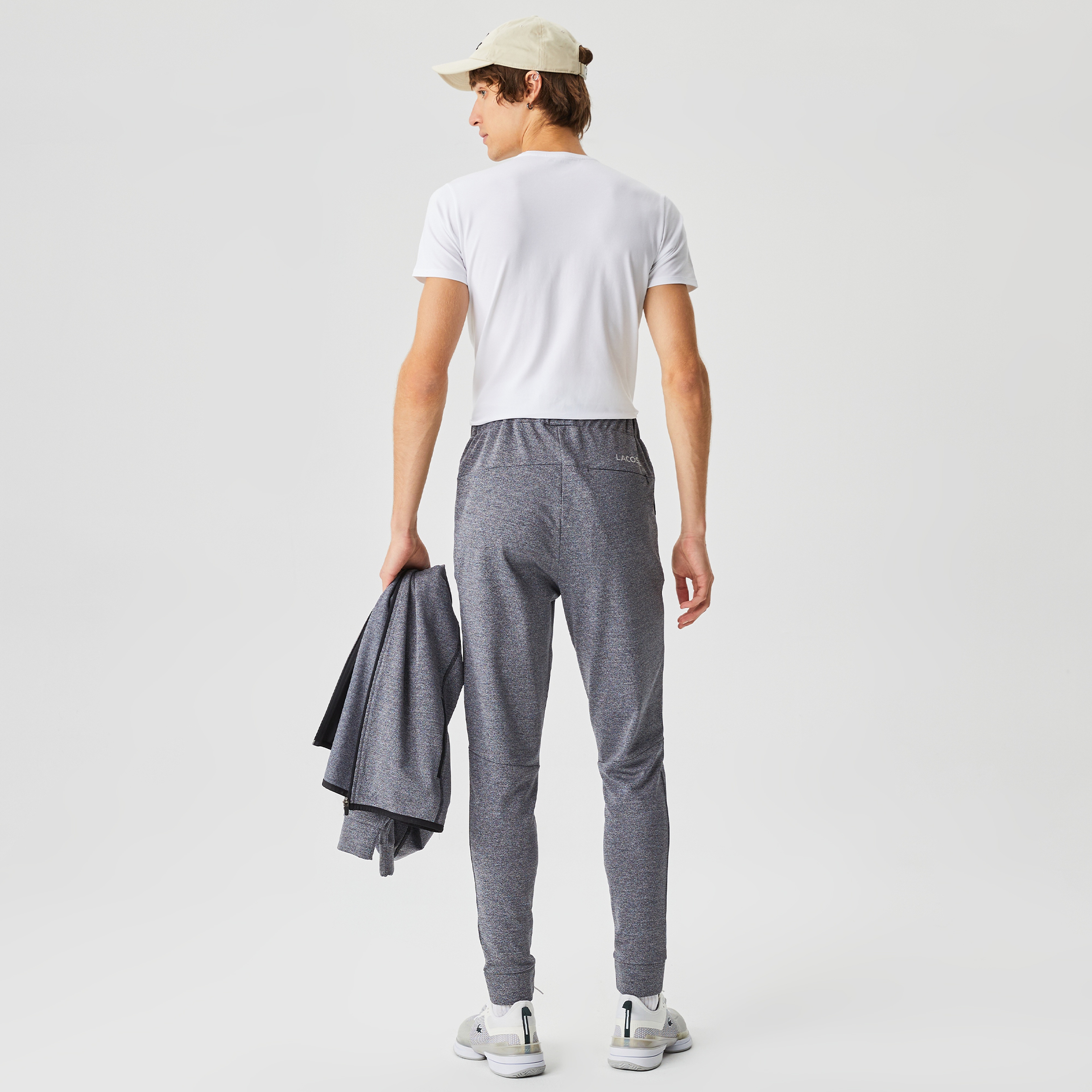 Lacoste Erkek Slim Fit Gri Eşofman Altı