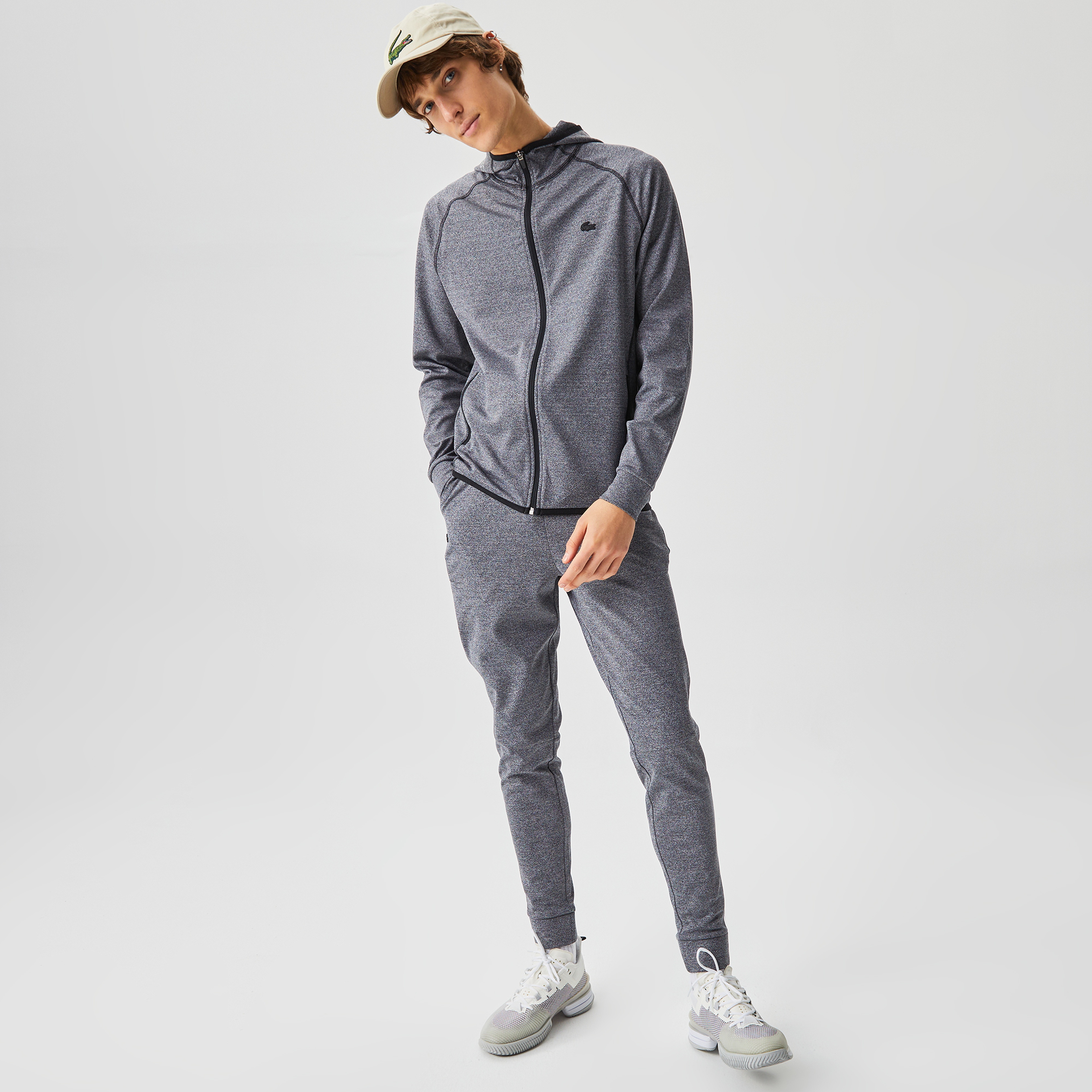 Lacoste Erkek Slim Fit Gri Eşofman Altı