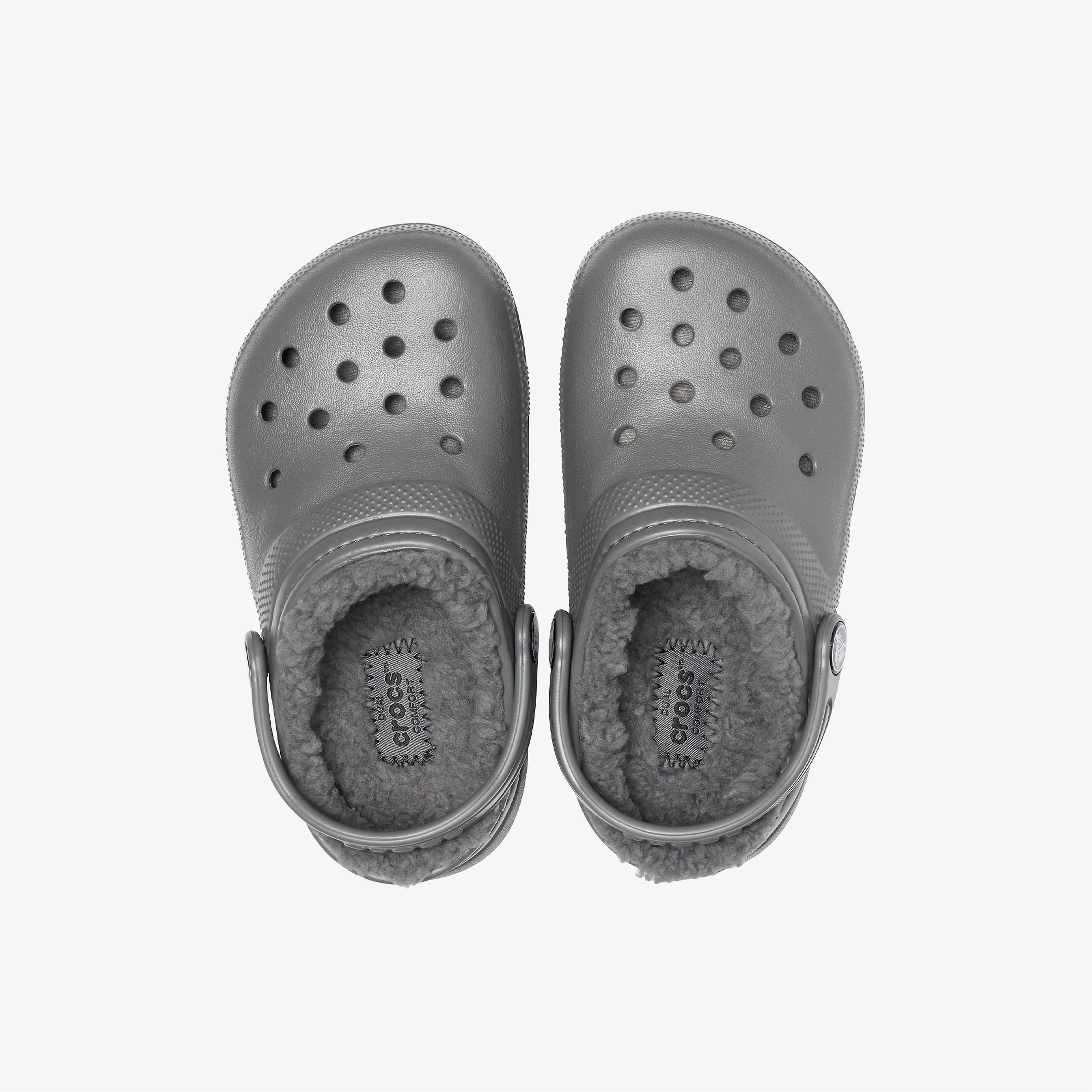 Crocs Classic Lined Clog Çocuk Haki Terlik