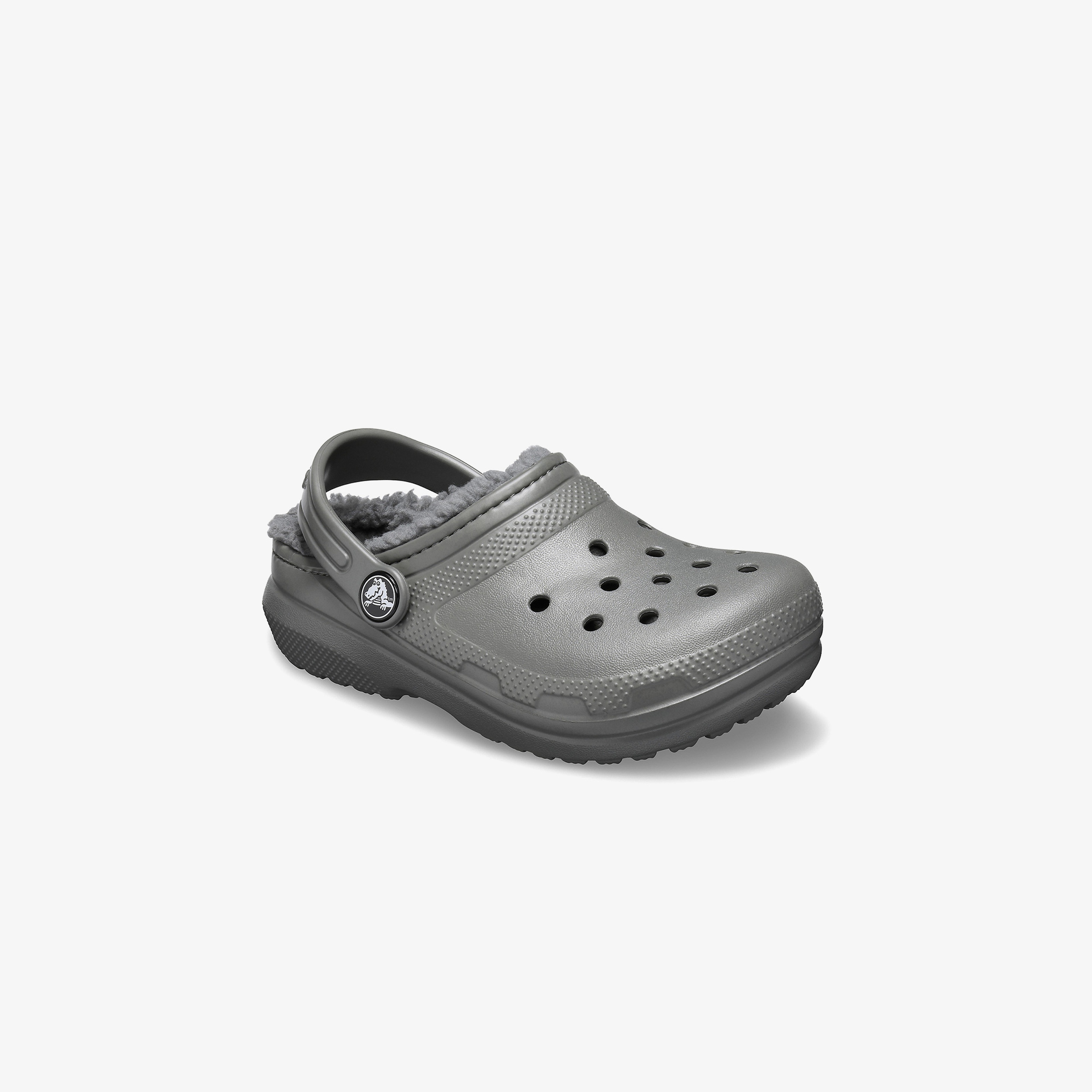 Crocs Classic Lined Clog Çocuk Haki Terlik