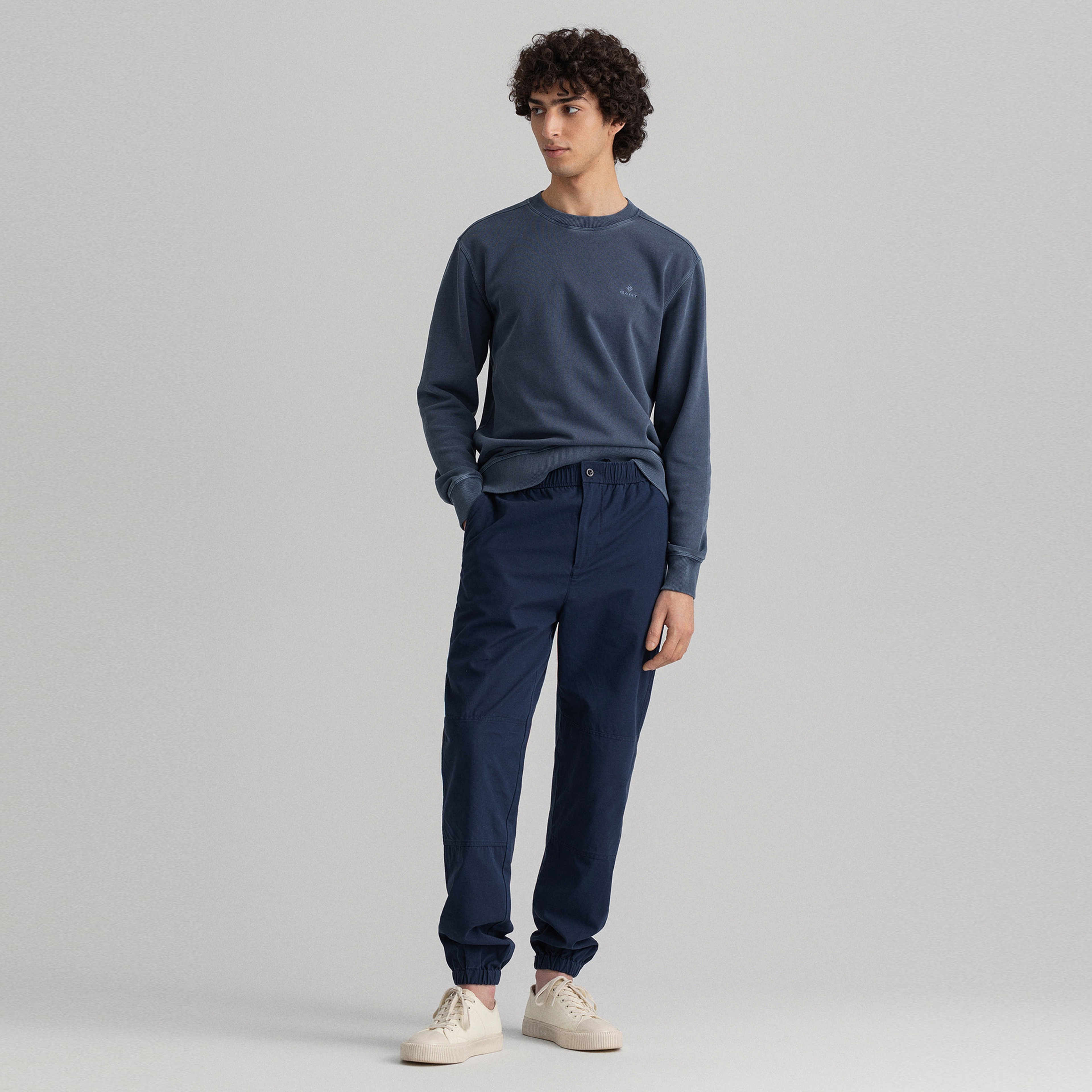 Gant Allister Erkek Lacivert Regular Fit Pantolon