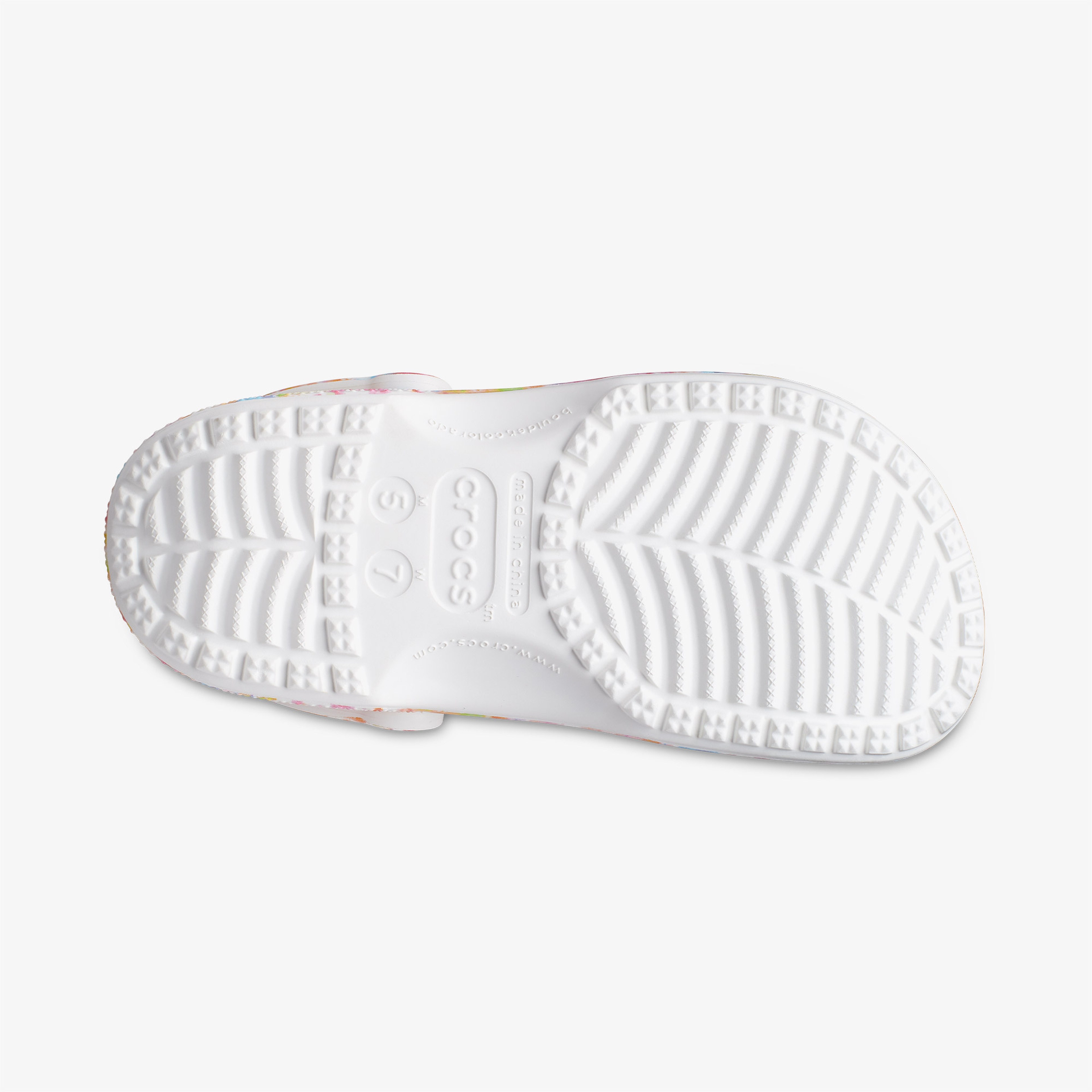 Crocs Classic Tie Dye Graphic Clog Kadın Renkli Terlik